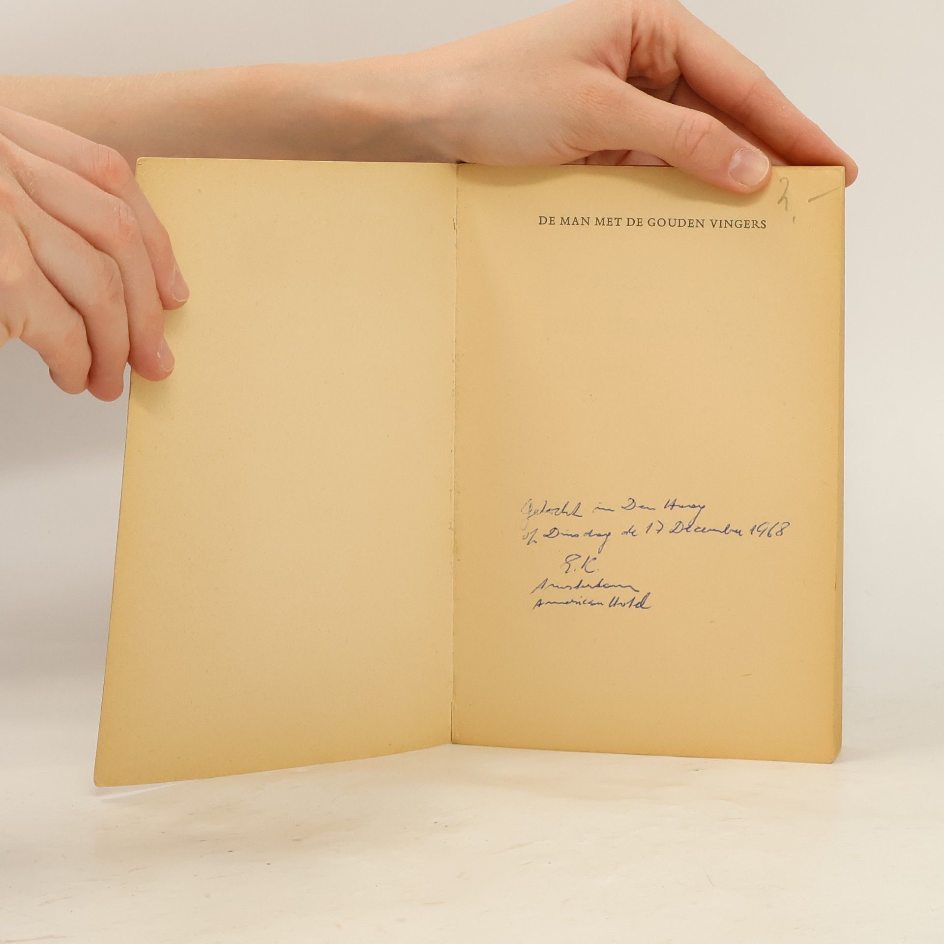 Ian Fleming De man met de gouden vingers