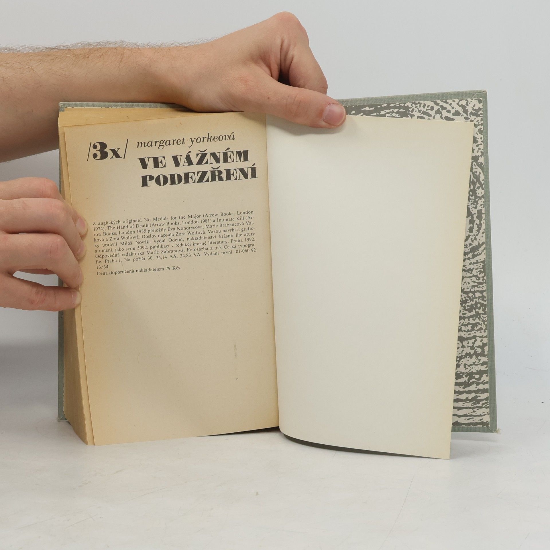 Margaret Yorke Třikrát ve vážném podezření
