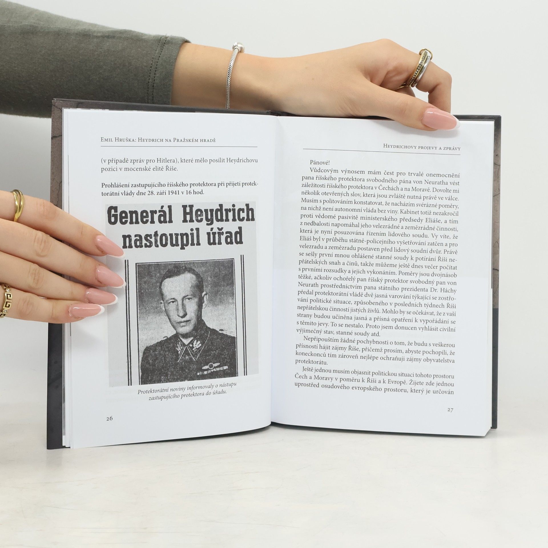 Emil Hruška Heydrich na Pražském hradě : plány, opatření a názory zastupujícího říšského protektora