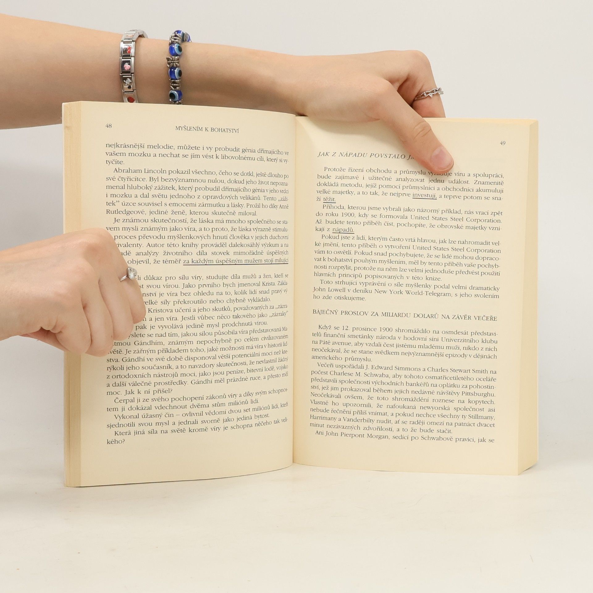 Napoleon Hill Myšlením k bohatství