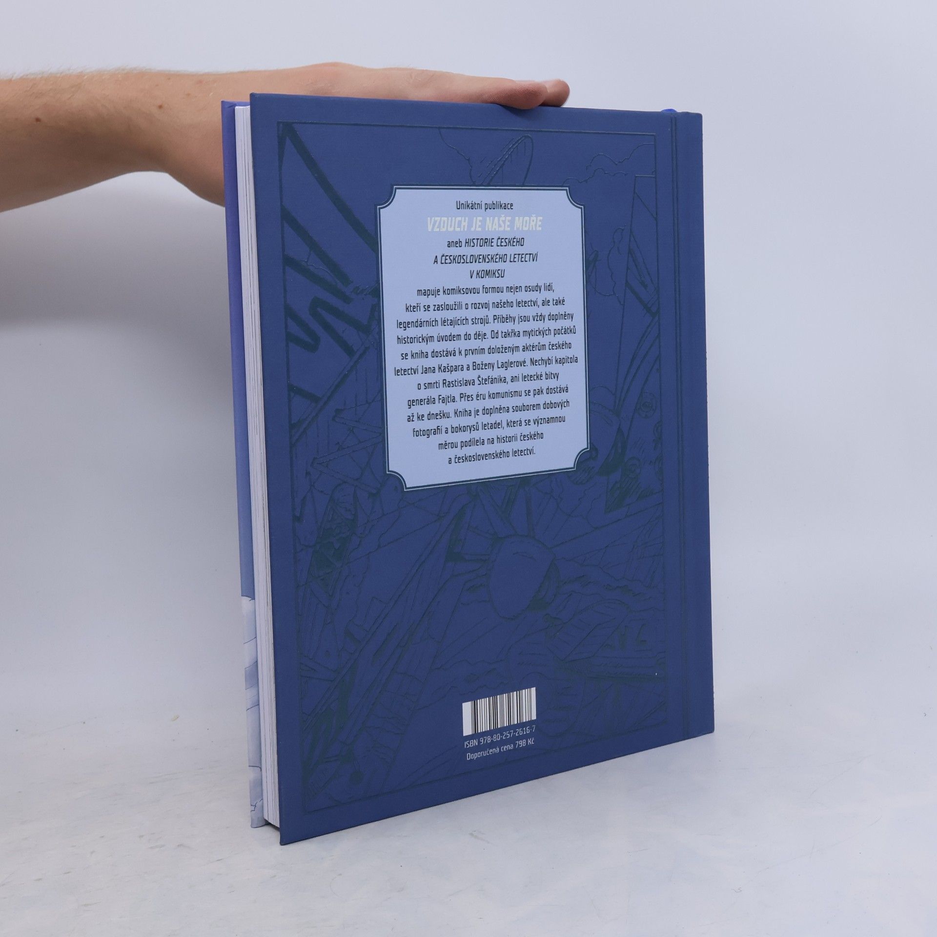 Václav Šorel Vzduch je naše moře: Historie českého a československého letectví v komiksu