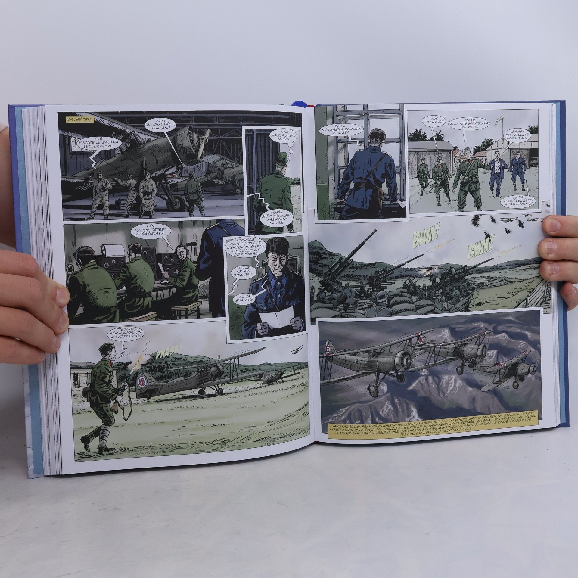 Václav Šorel Vzduch je naše moře: Historie českého a československého letectví v komiksu