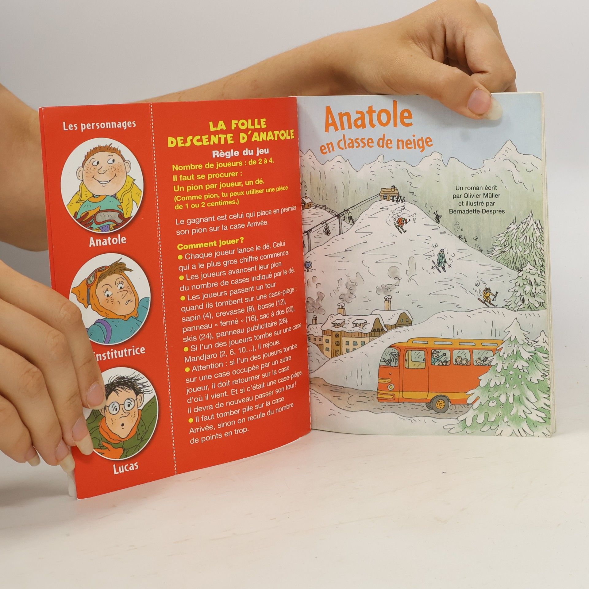 Autores varios Anatole en classe de neige