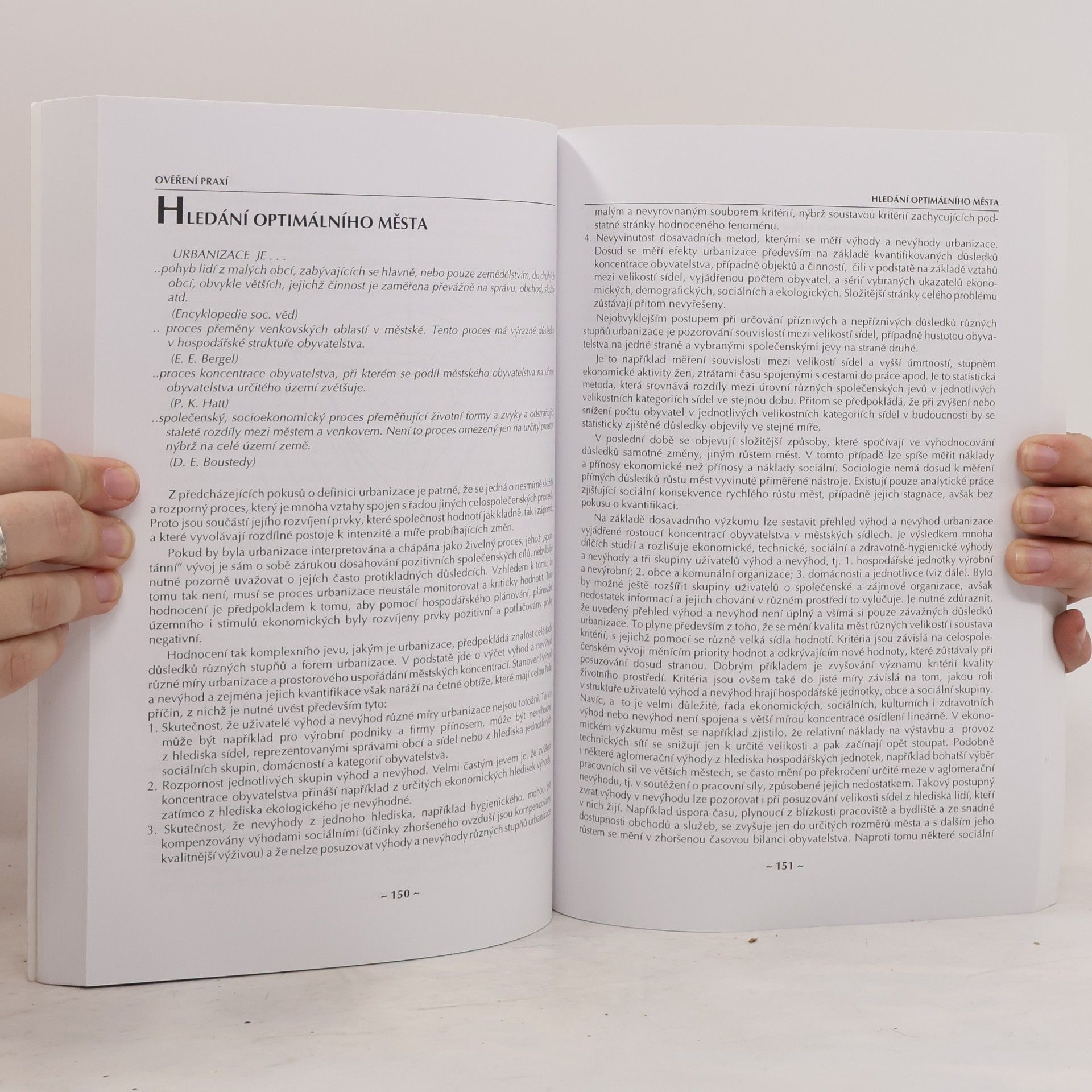 Karel Schmeidler Sociologie v urbanistické a architektonické tvorbě