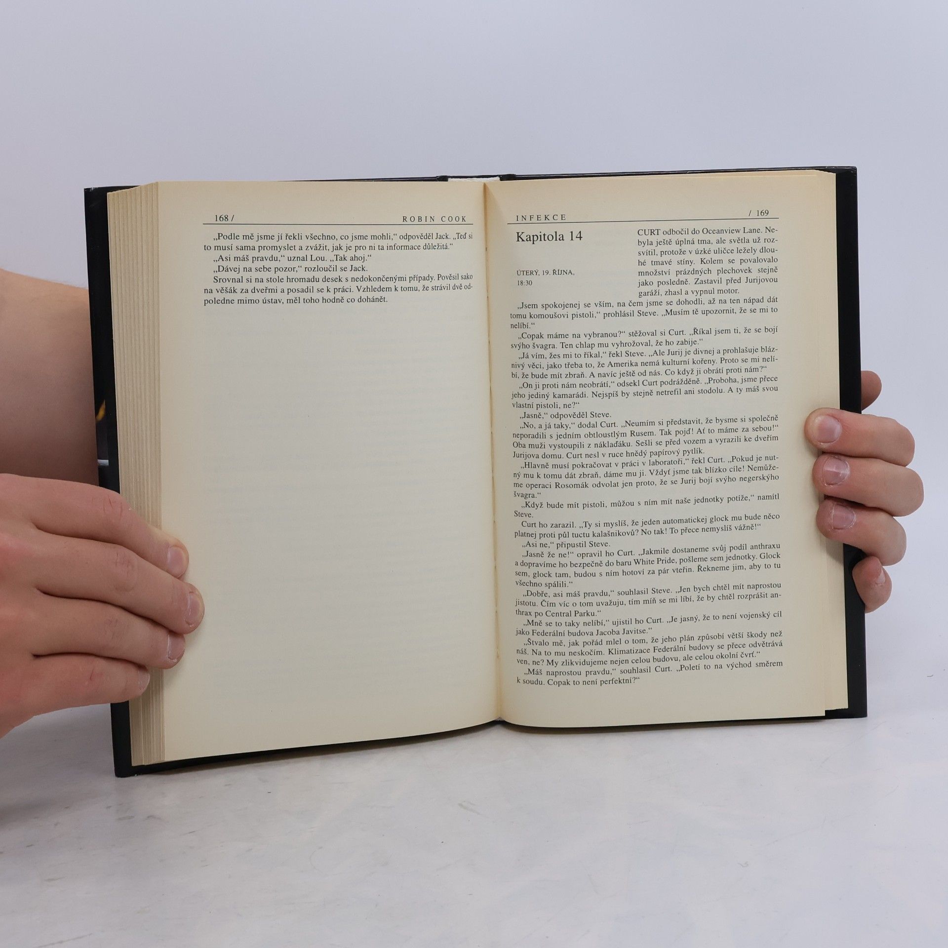Robin Cook Infekce