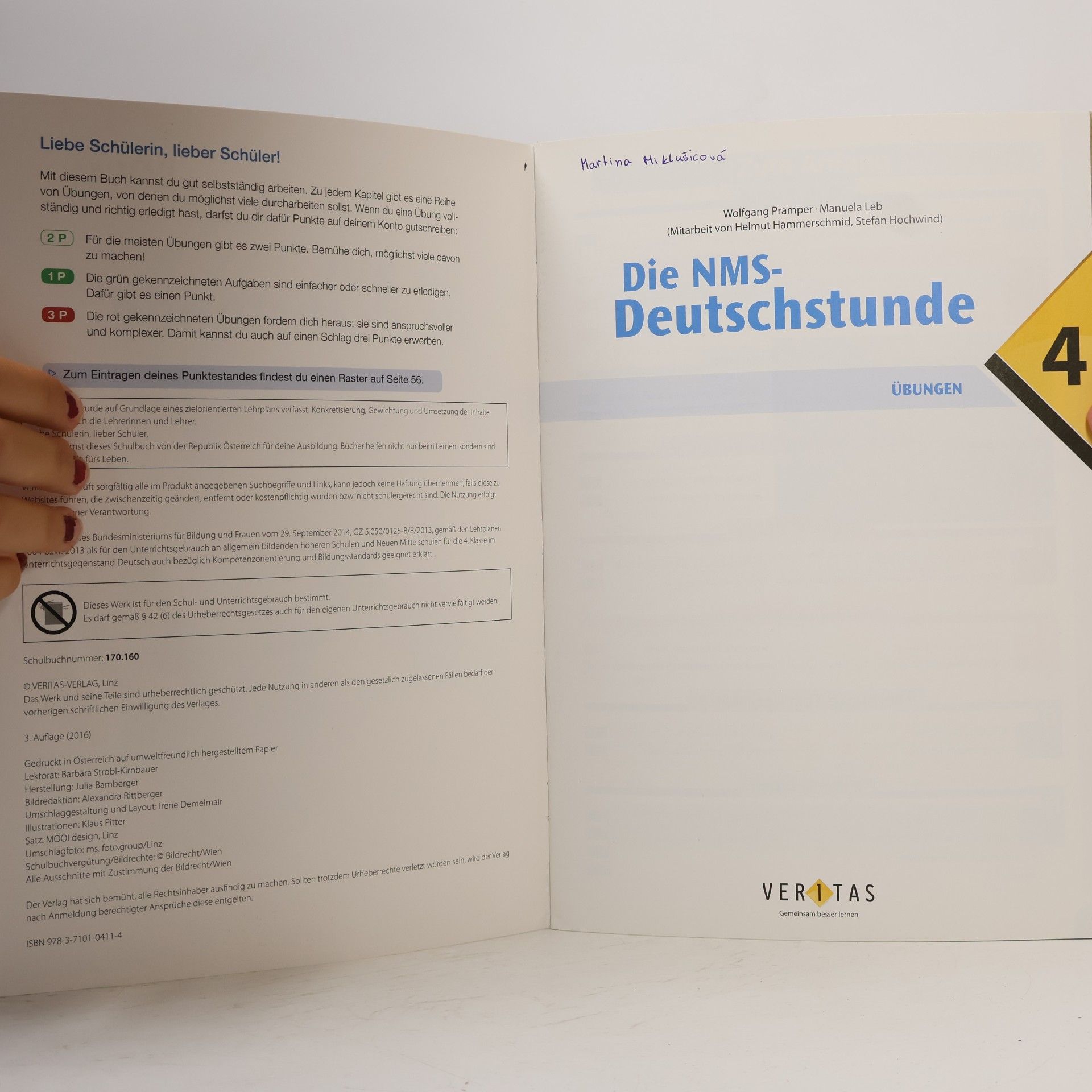 Martina Miklušicová Die NMS-Deutschstunde 4