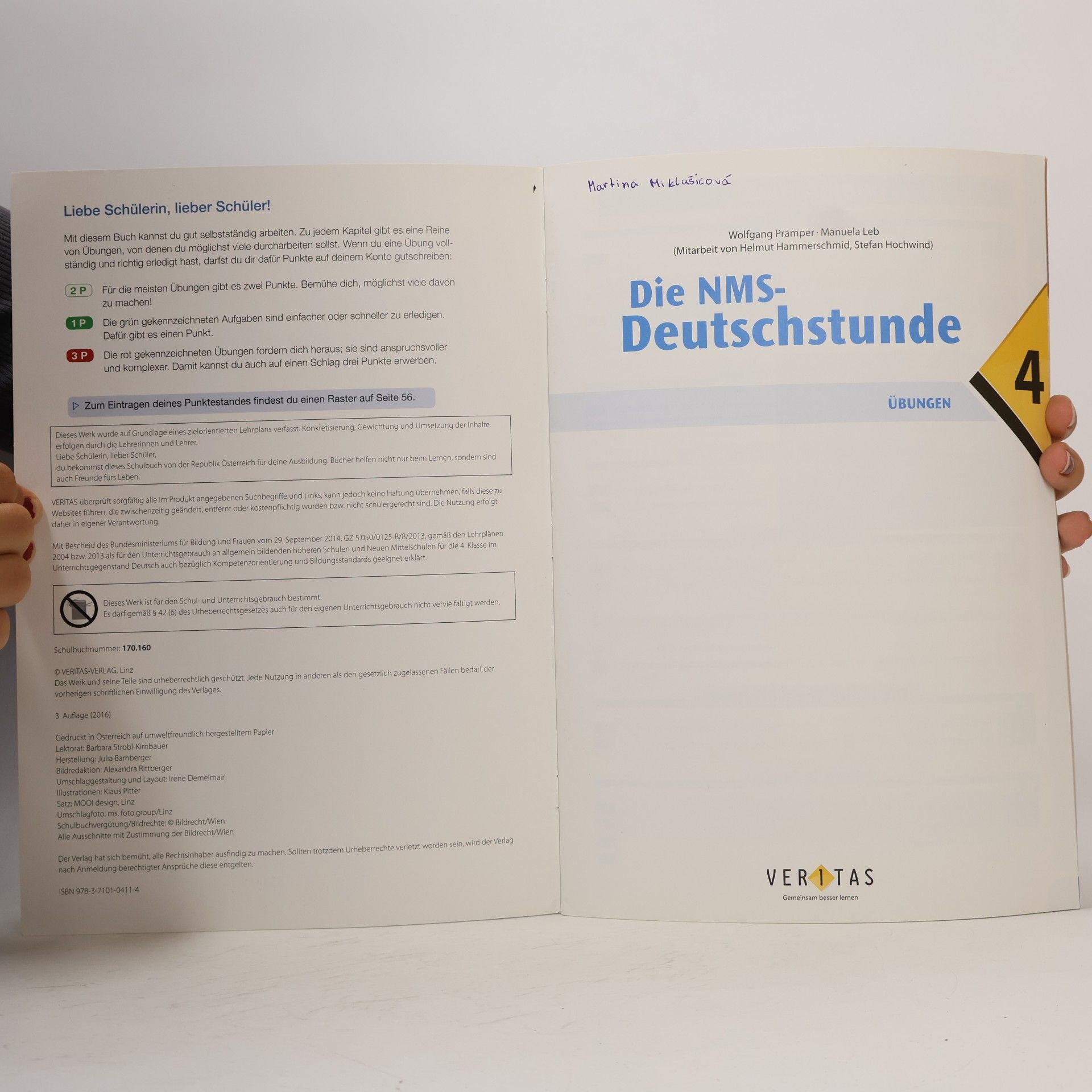 Martina Miklušicová Die NMS-Deutschstunde 4