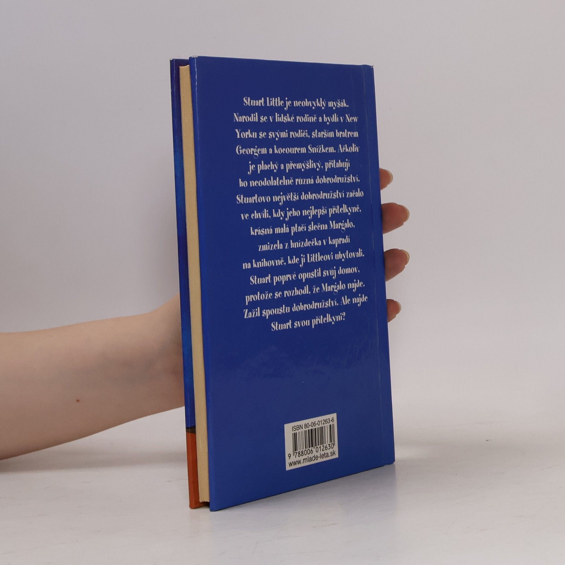 E. B. Elwyn Brooks White Velká dobrodružství myšáka Stuarta Littlea