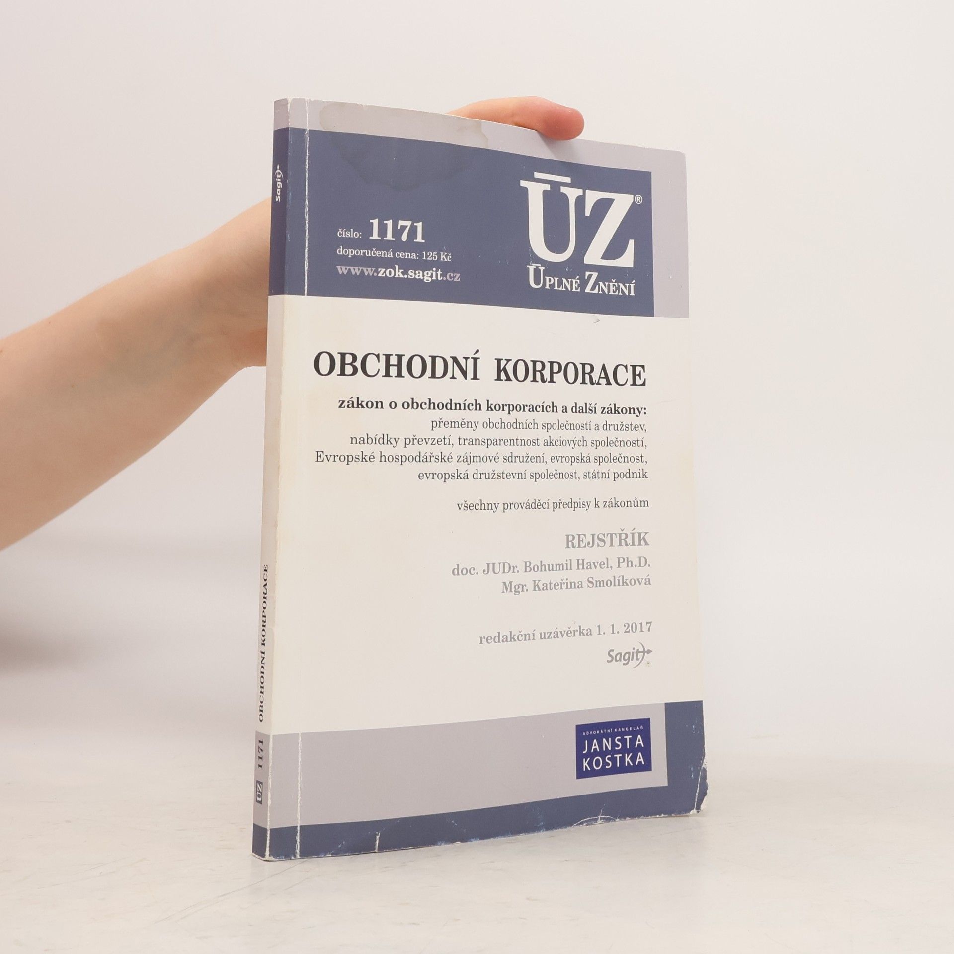 Česko Obchodní korporace: Zákon o obchodních korporacích a další zákony