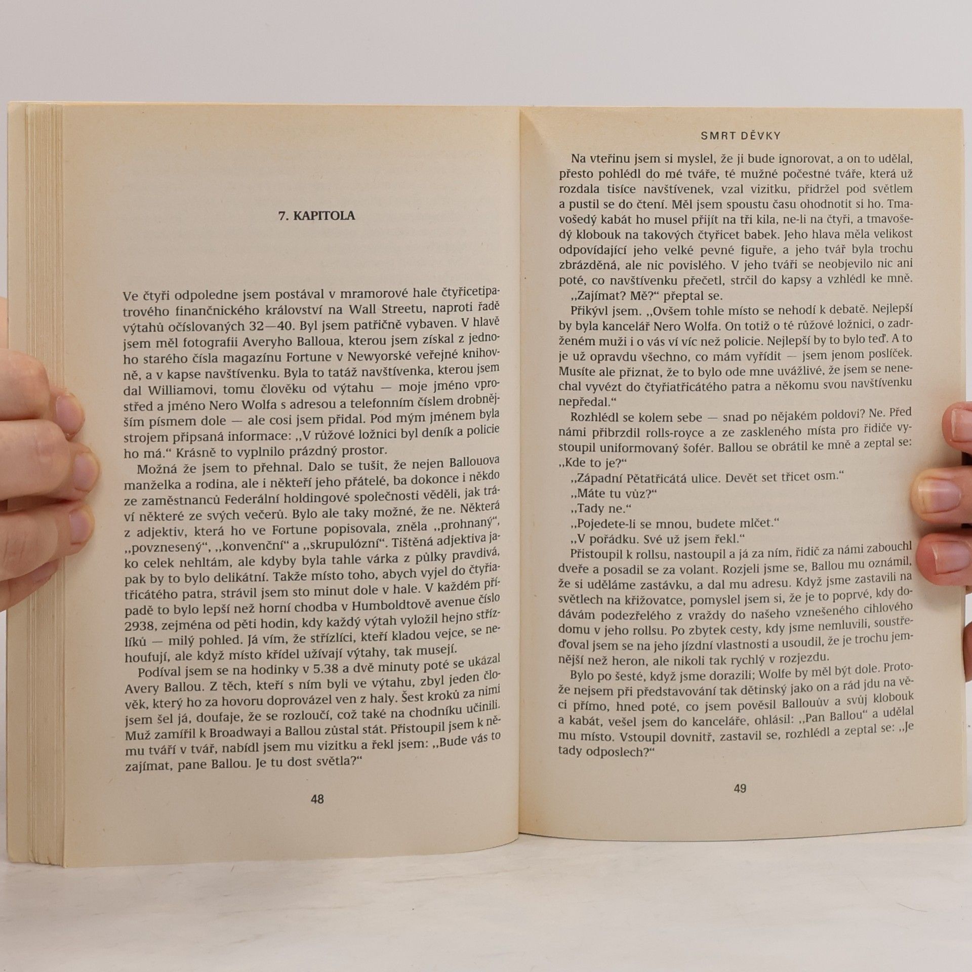 Rex Stout Smrt děvky