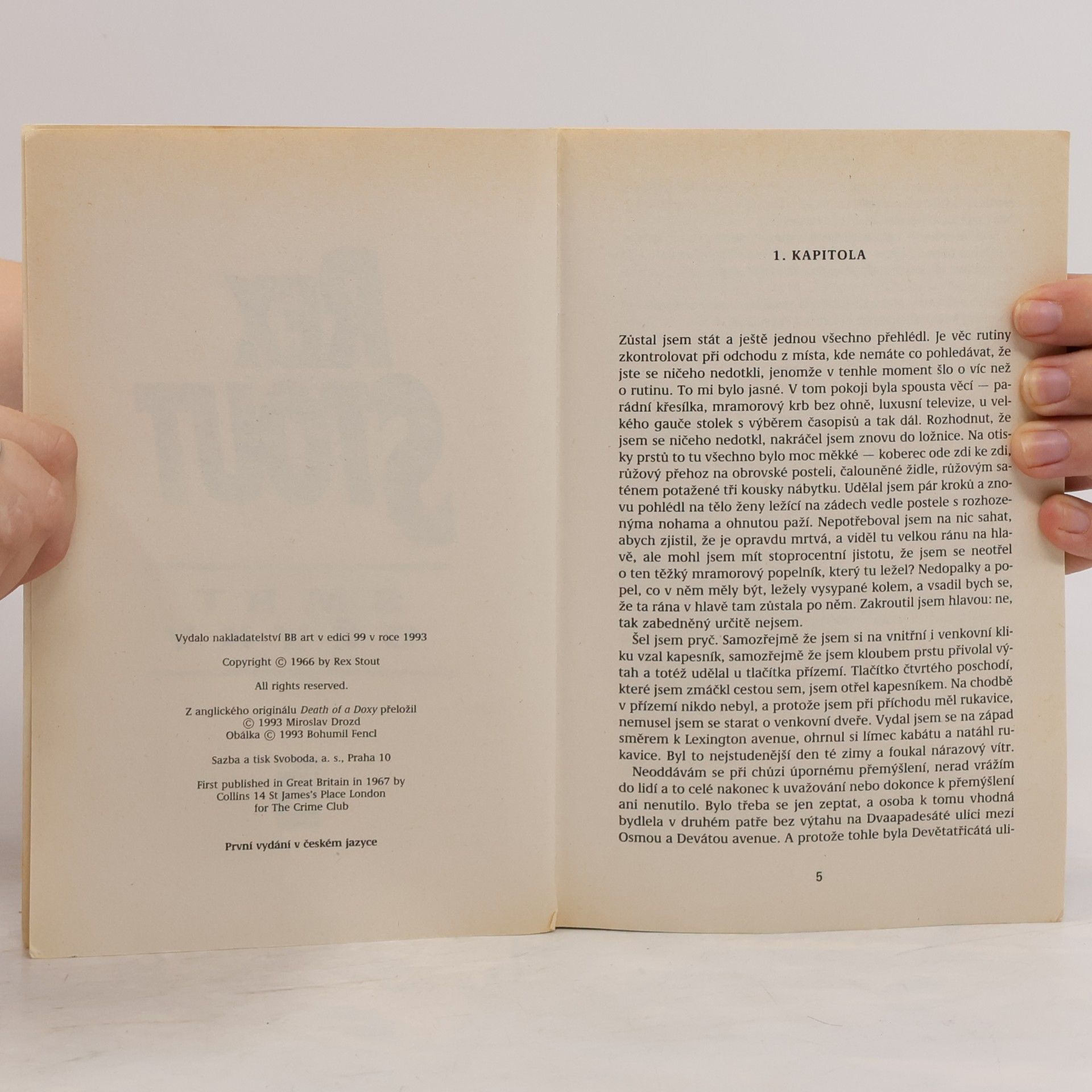 Rex Stout Smrt děvky