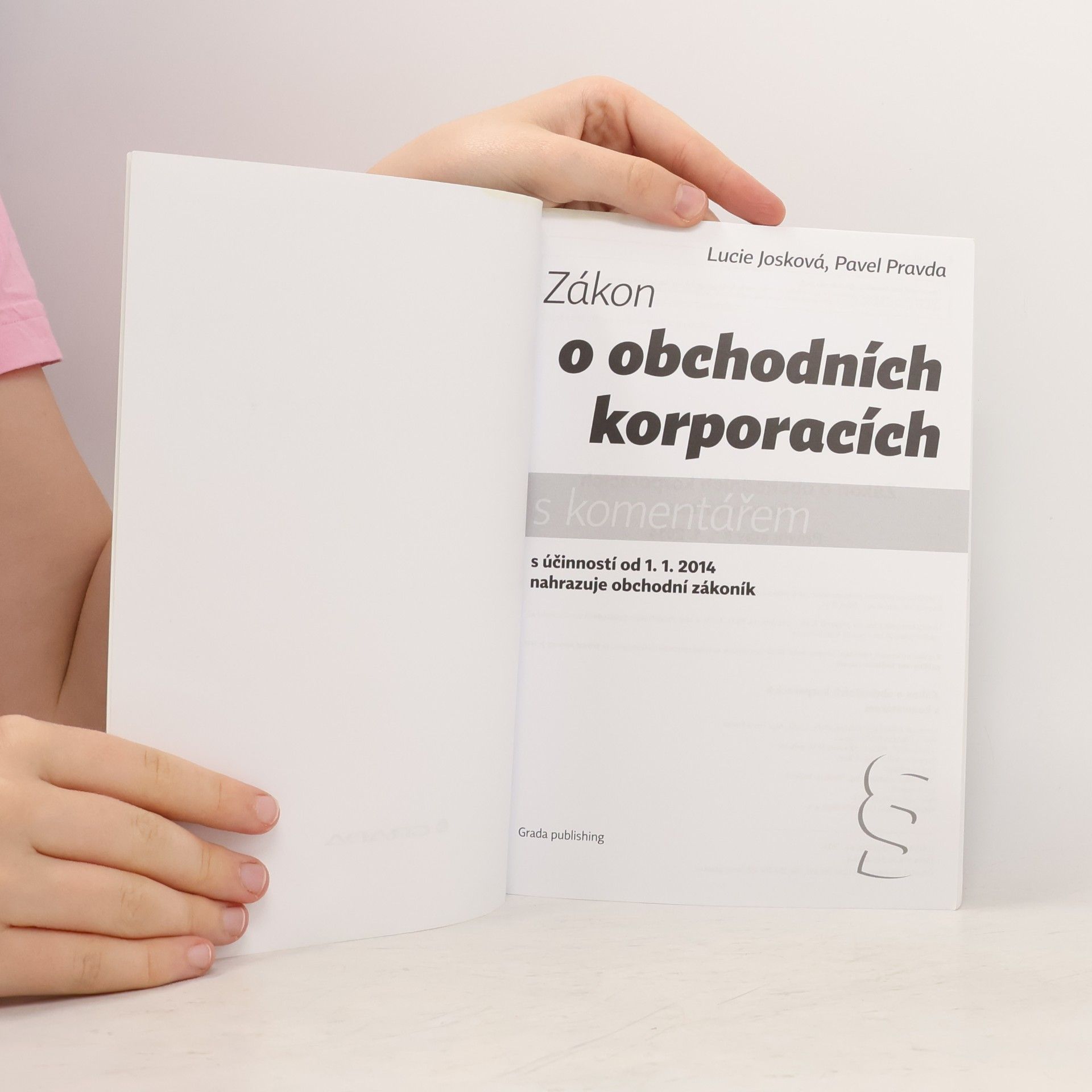 Josková Lucie Zákon o obchodních korporacích