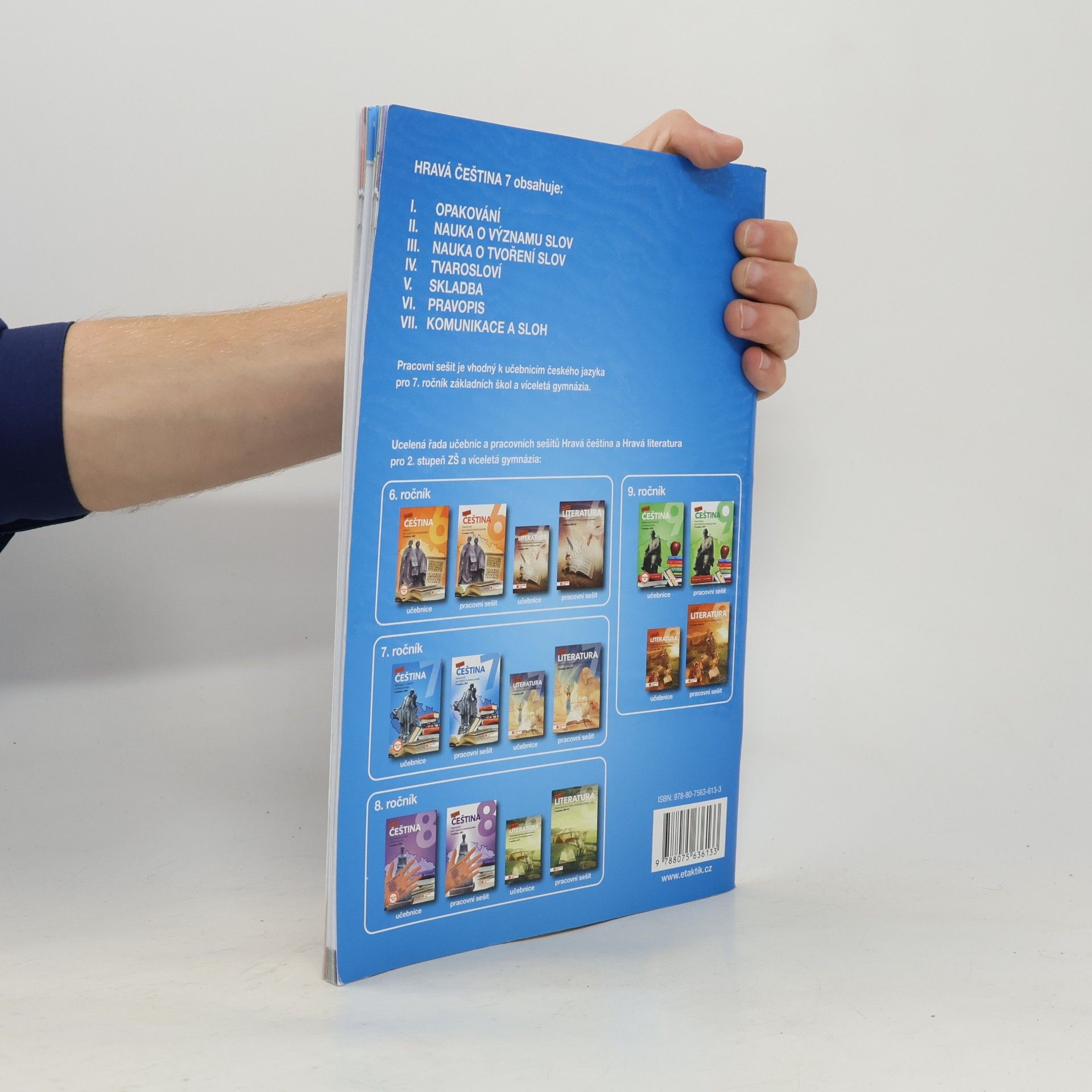 Autorenkollektiv Hravá čeština 7. Pracovní sešit pro 7. ročník ZŠ