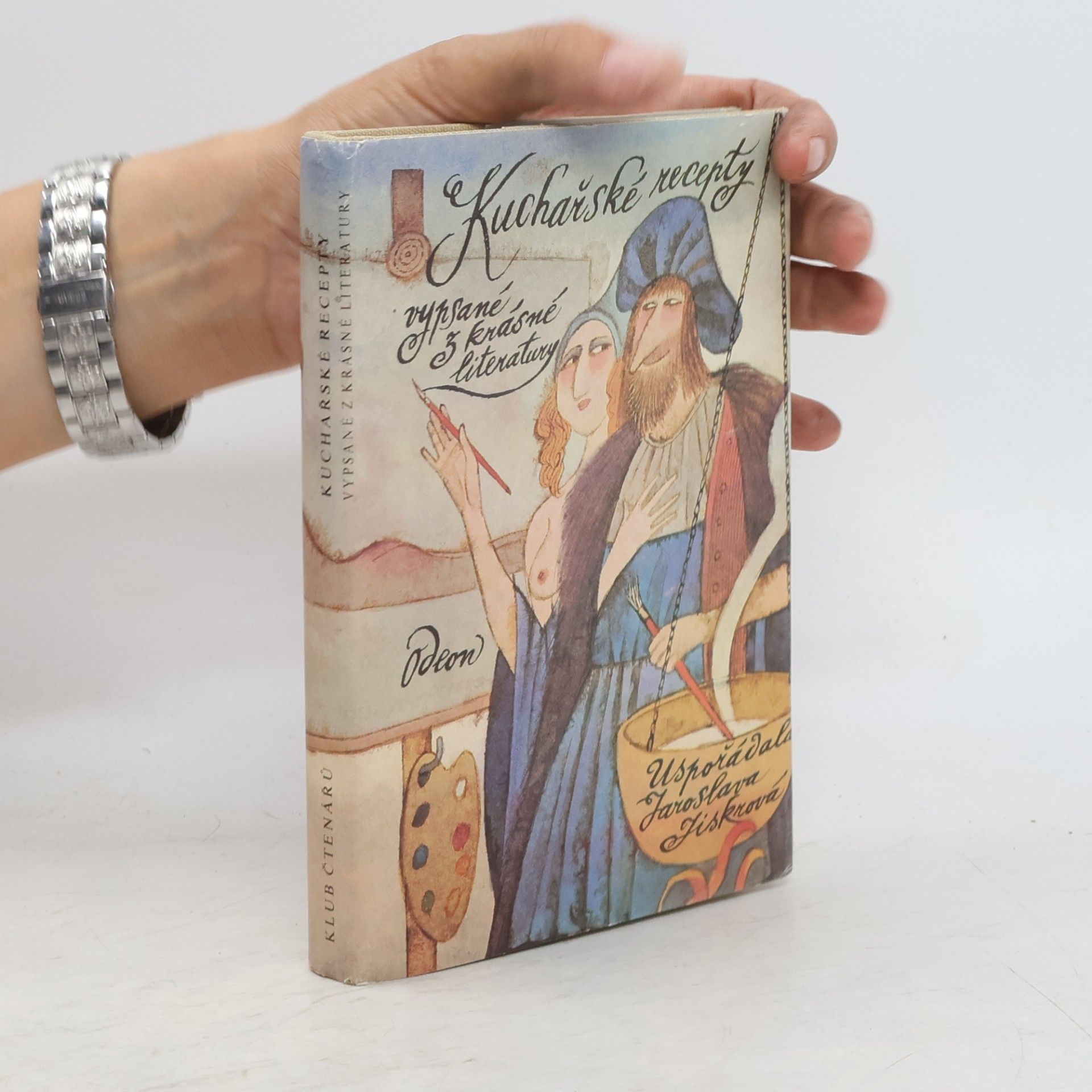 Jaroslava Jiskrová Kuchařské recepty vypsané z krásné literatury