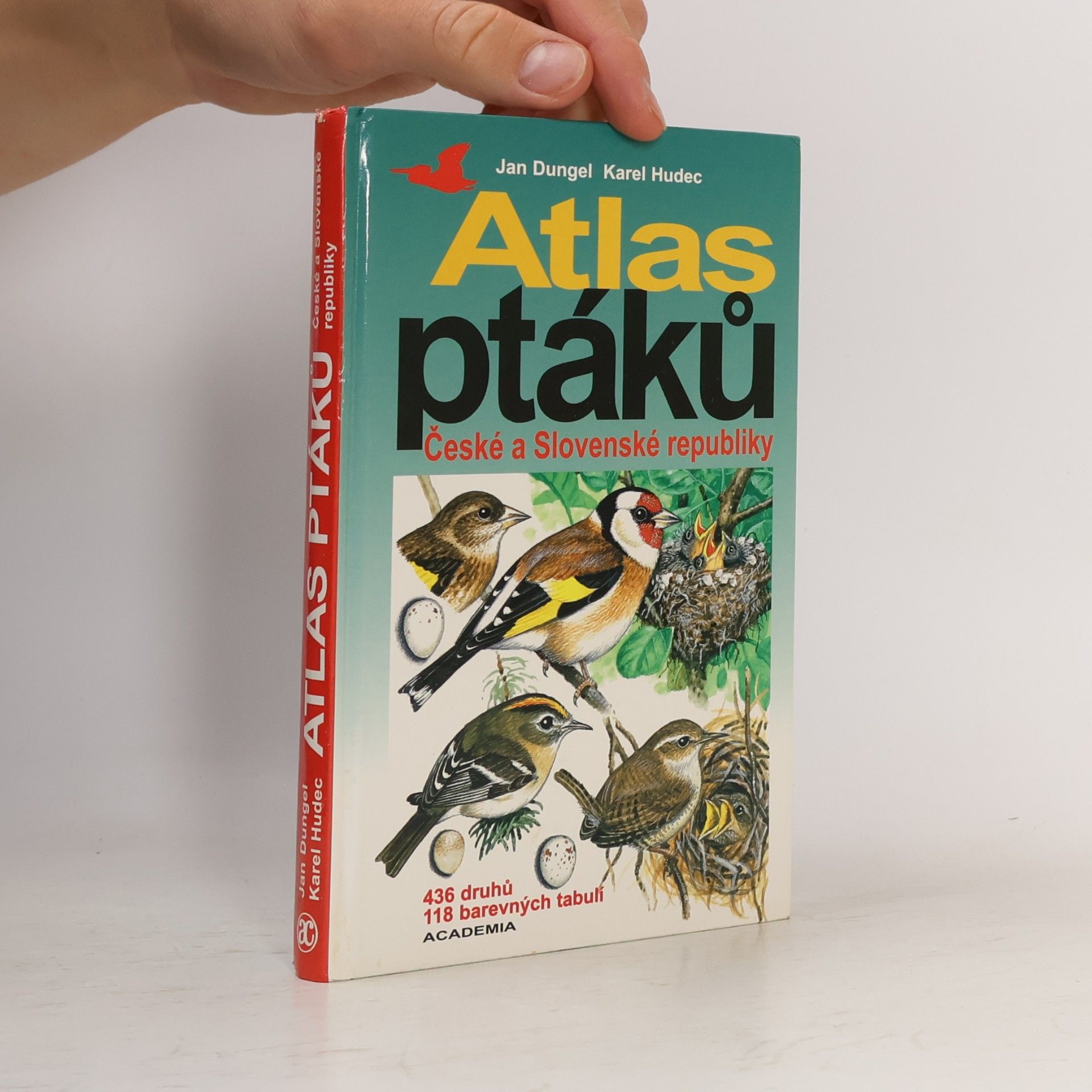 Jan Dungel Atlas ptáků České a Slovenské republiky