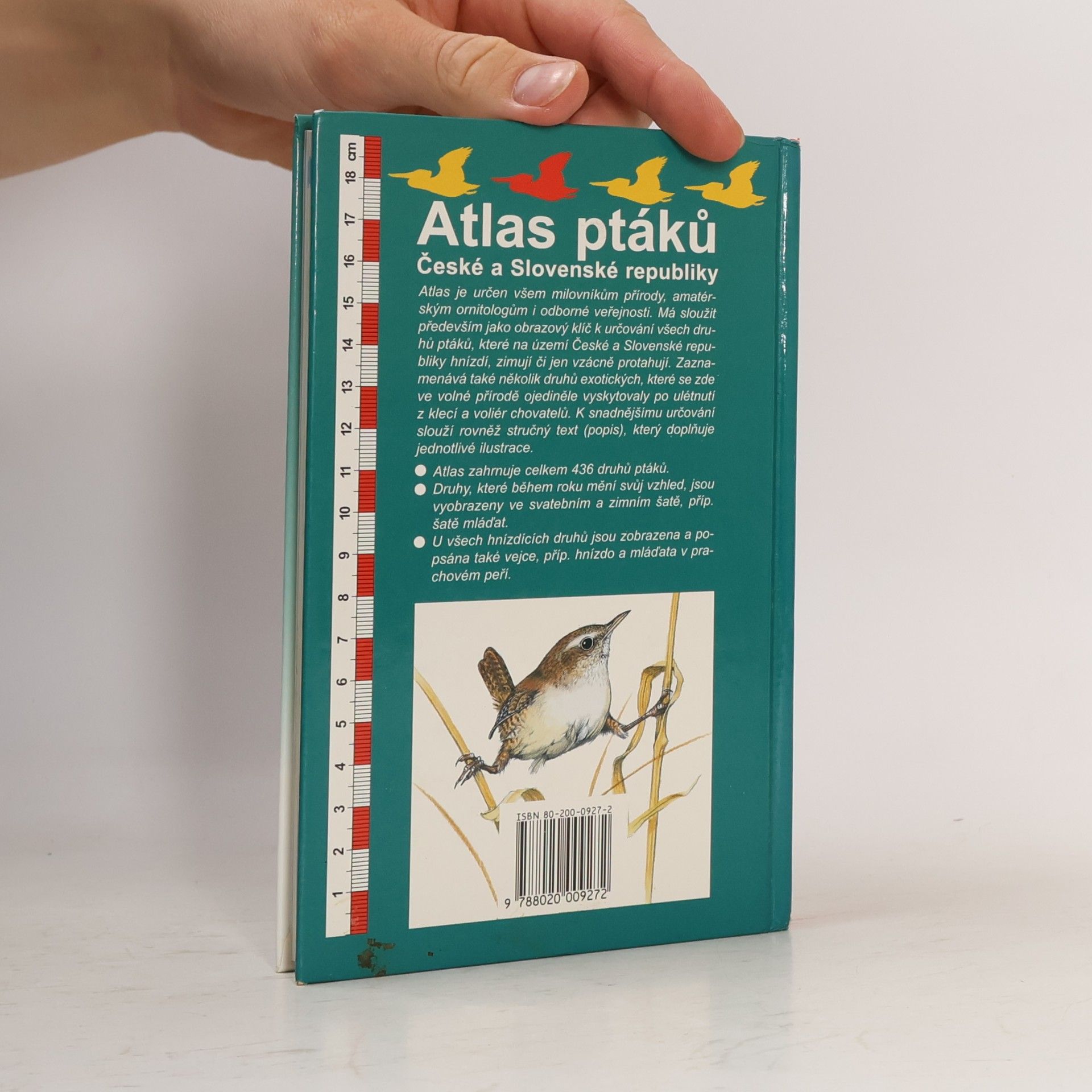 Jan Dungel Atlas ptáků České a Slovenské republiky