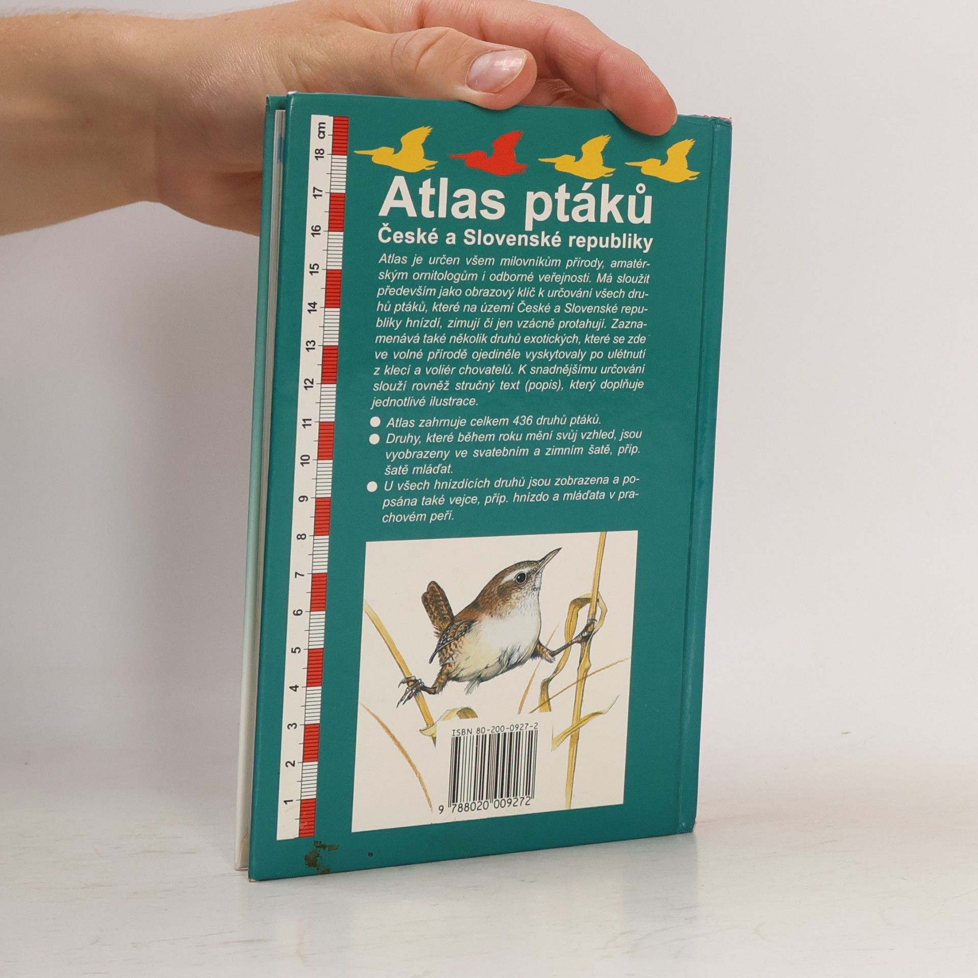 Jan Dungel Atlas ptáků České a Slovenské republiky