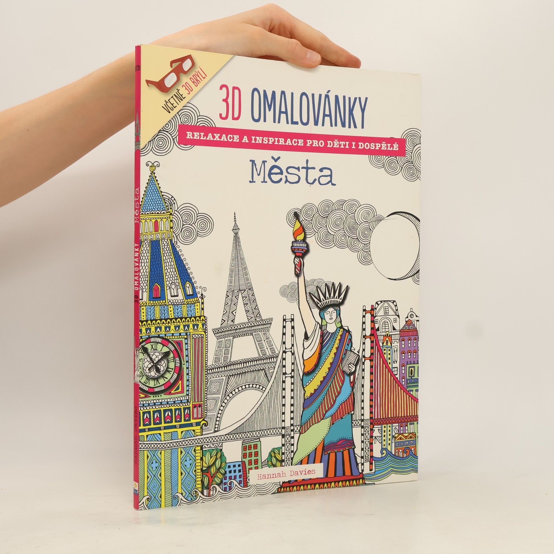 Hannah Davies 3D omalovánky: Města