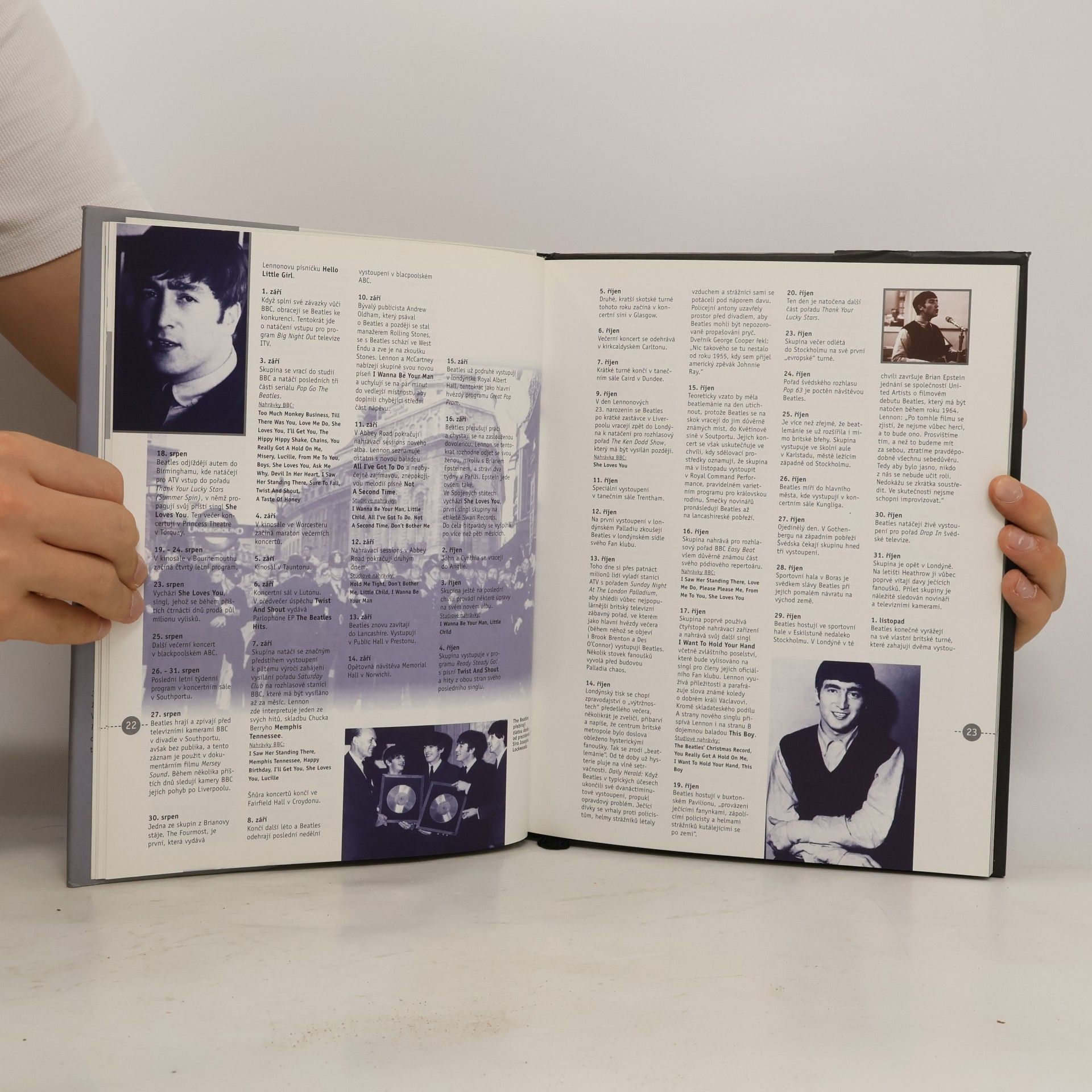 John Robertson John Lennon 1940-1980 : život Johna Lennona v datech a obrazech