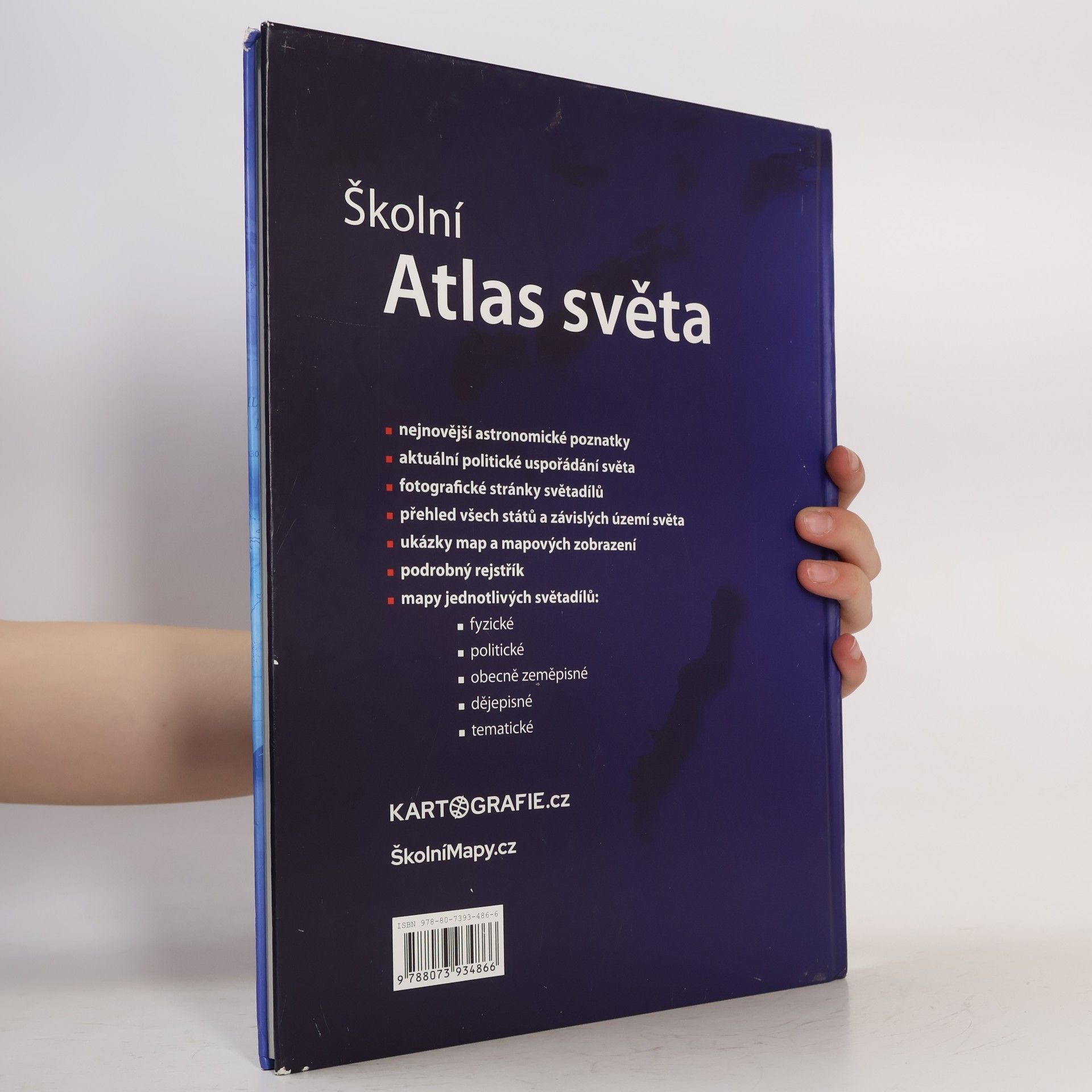 Kolektiv autorů Školní atlas světa