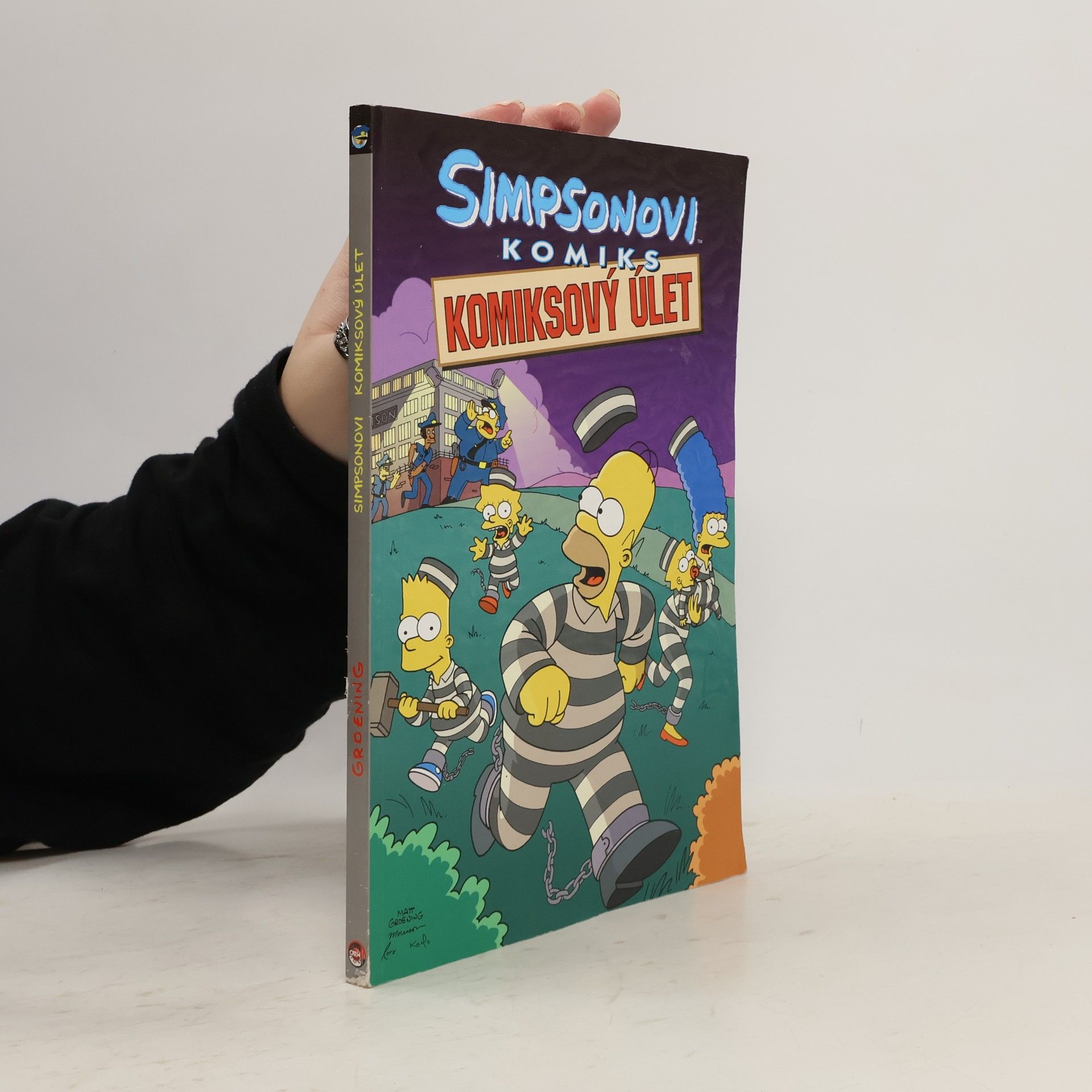 Matt Groening Simpsonovi. Komiksový úlet