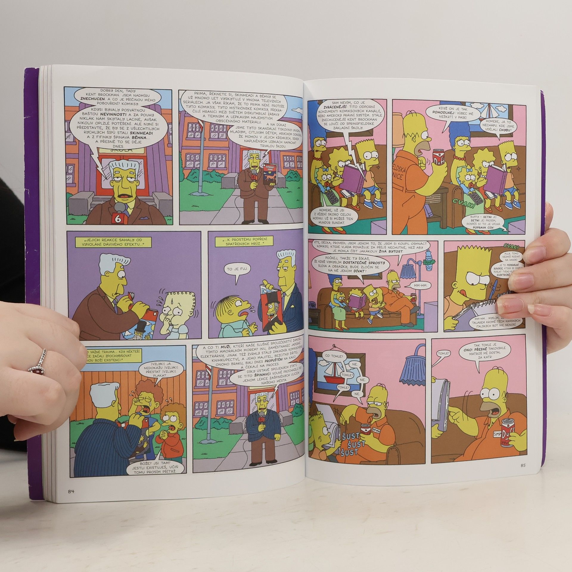 Matt Groening Simpsonovi. Komiksový úlet