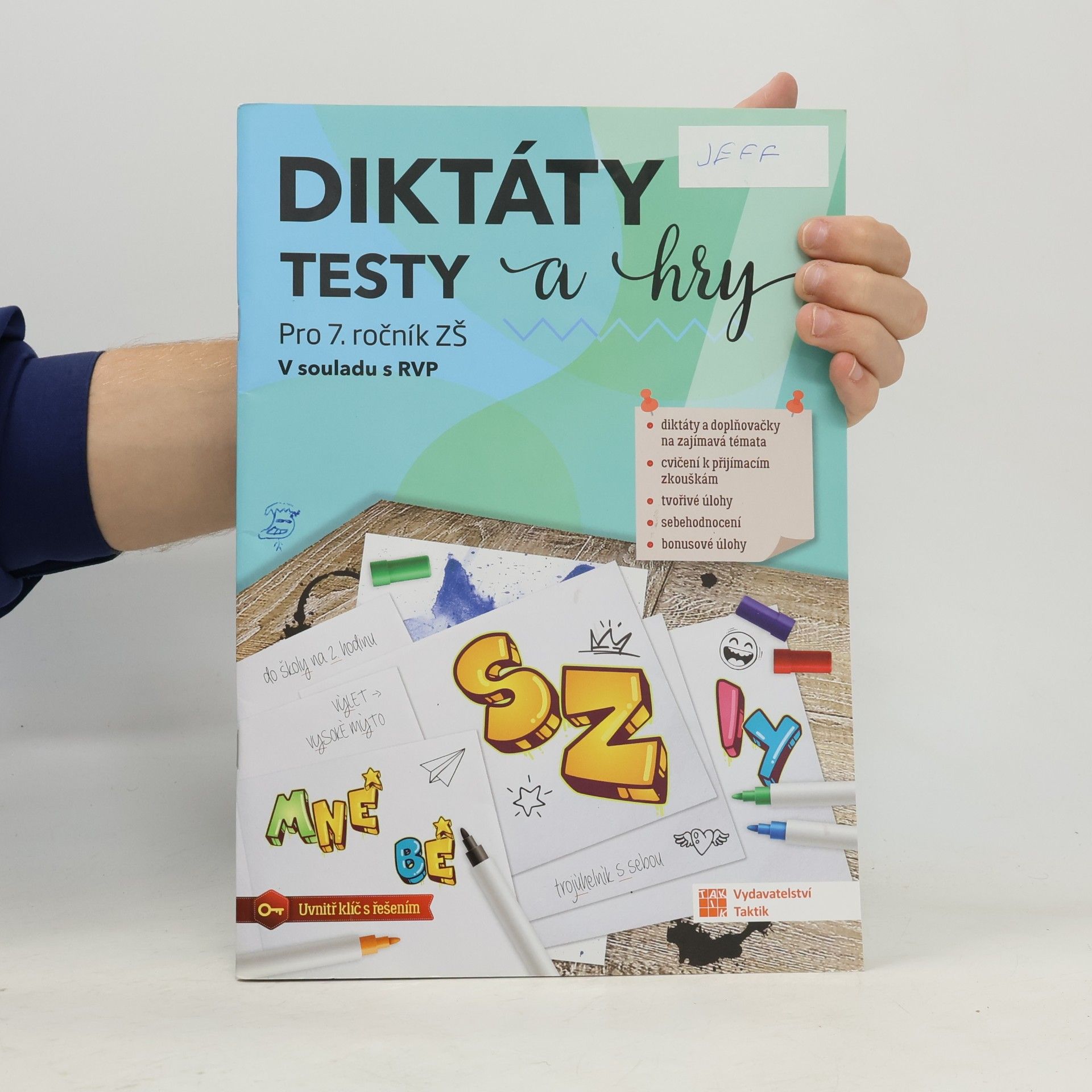 Kolektiv autorů Diktáty, testy a hry pro 7. ročník ZŠ