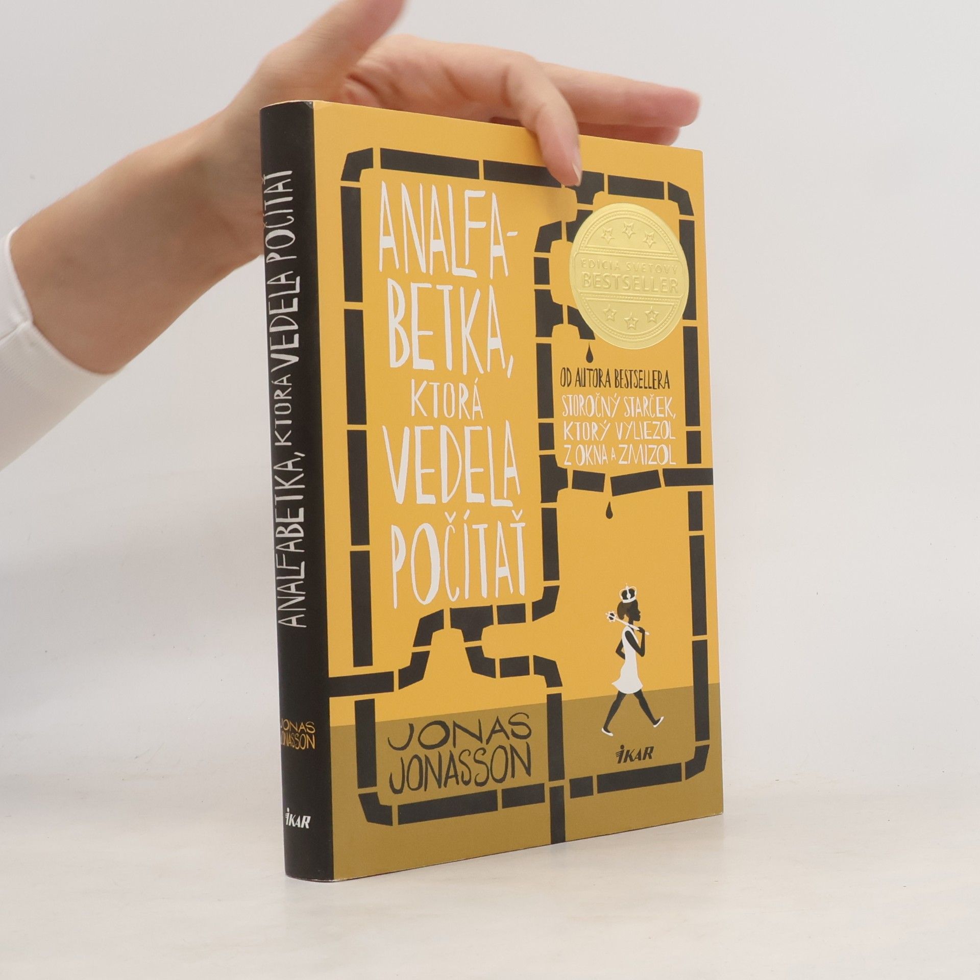 Jonas Jonasson Analfabetka, ktorá vedela počítať