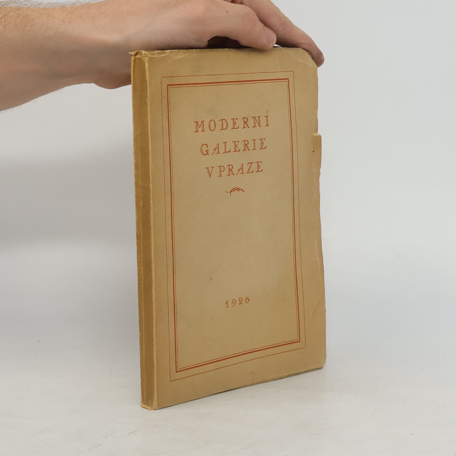 Various authors Katalog moderní galerie v Praze