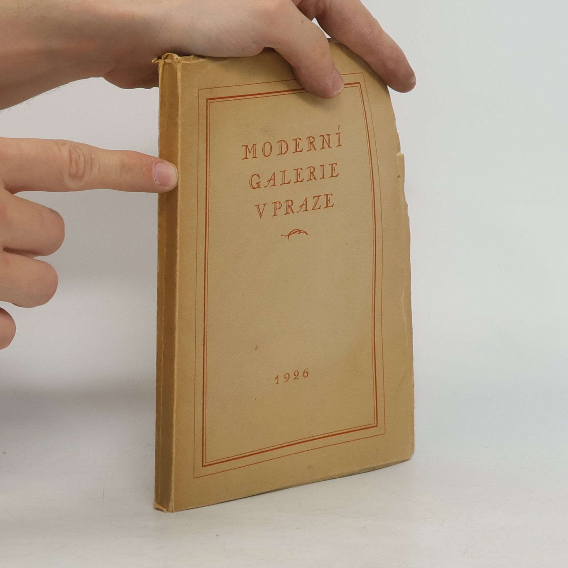 Various authors Katalog moderní galerie v Praze