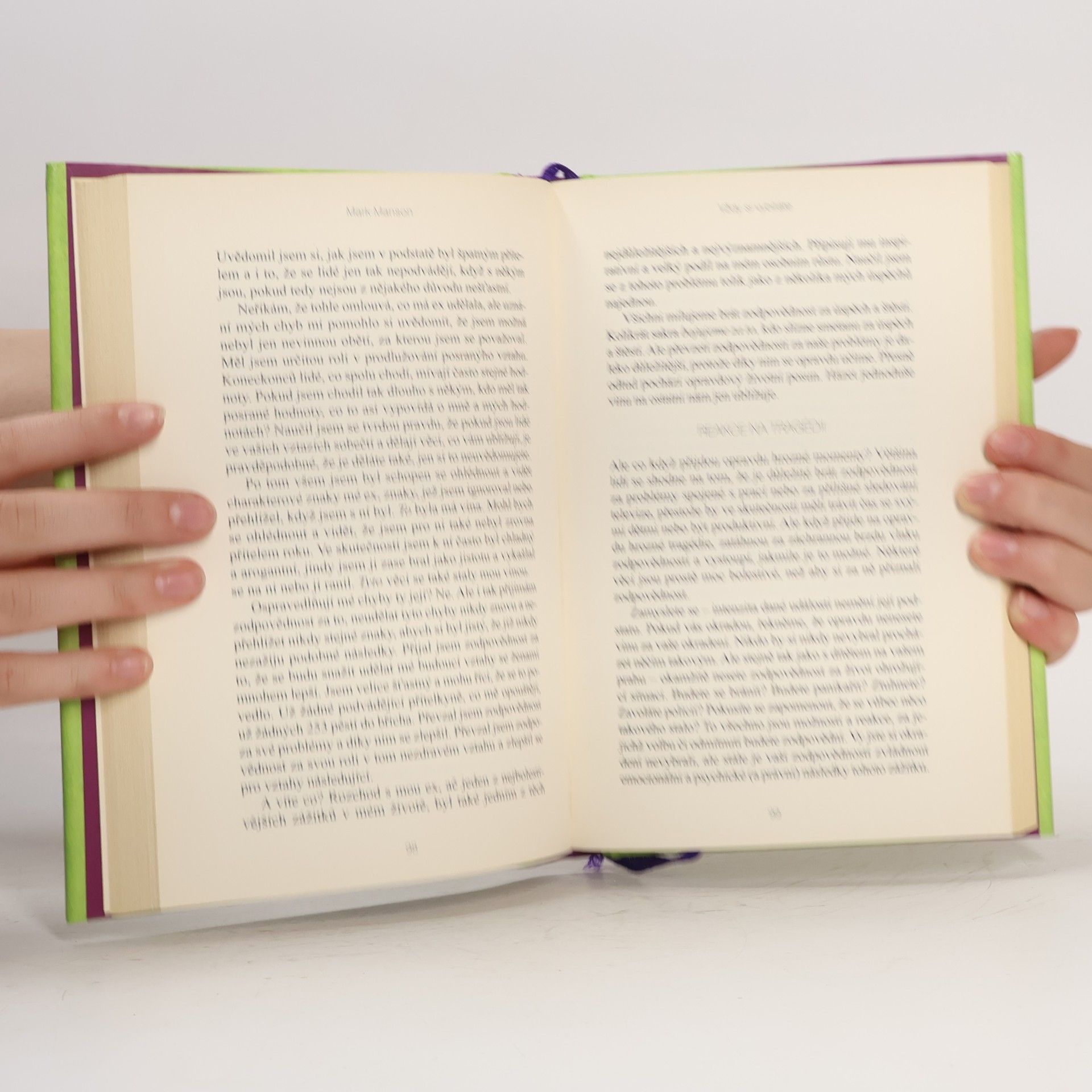 Mark Manson Důmyslné umění, jak mít všechno u pr**le