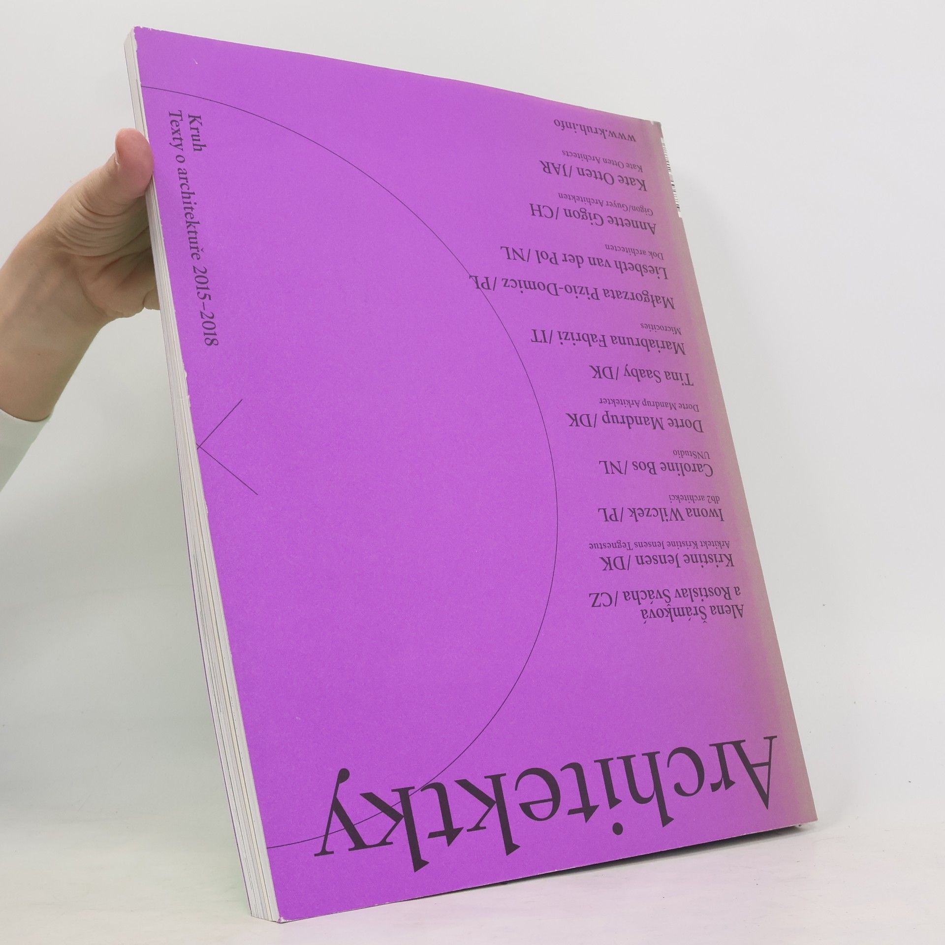 Autorenkollektiv Architektky. Jiná perspektiva Kruh : texty o architektuře 2015-2018 Texty o architektuře 2015-2018