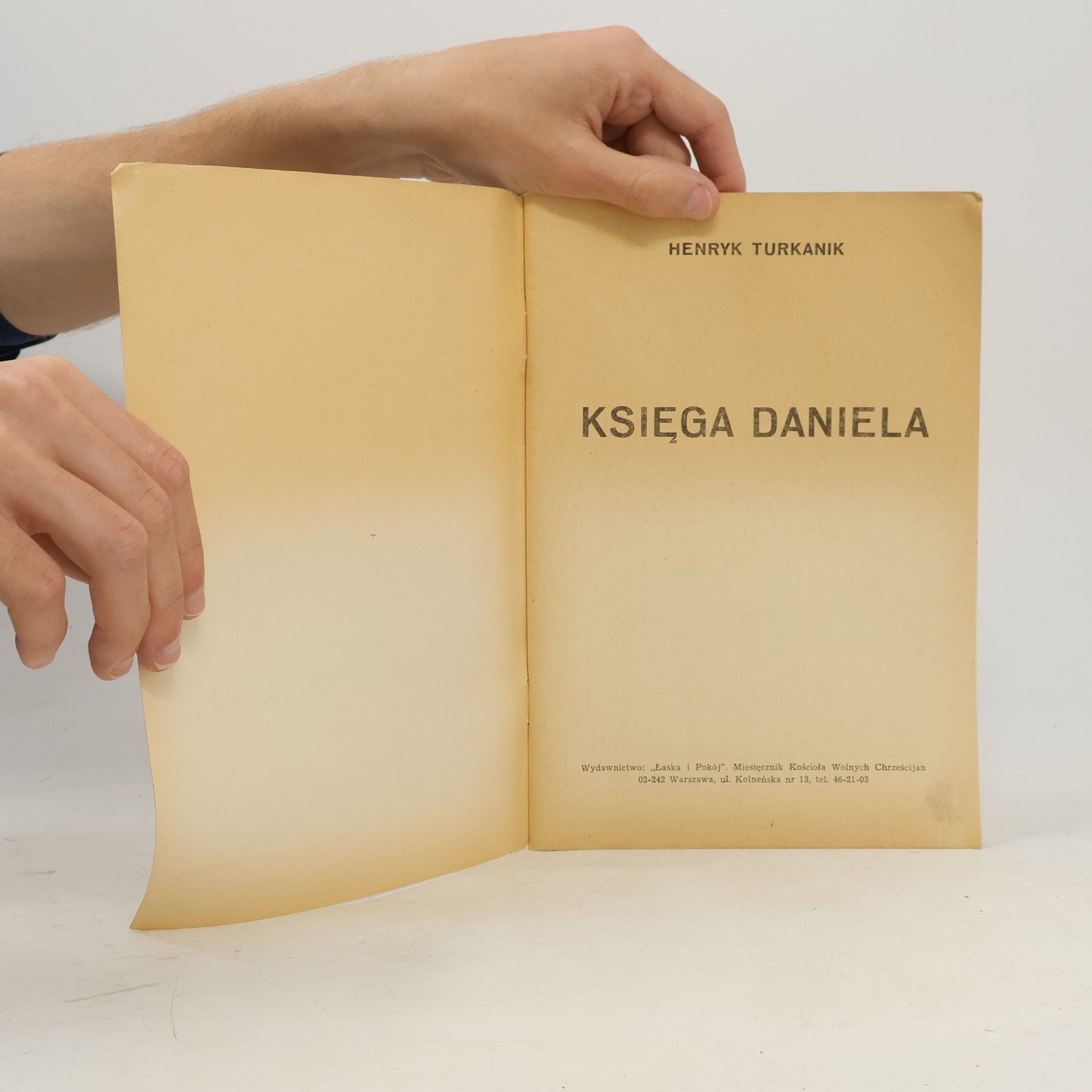 Henryk Turkanik Księga Daniela