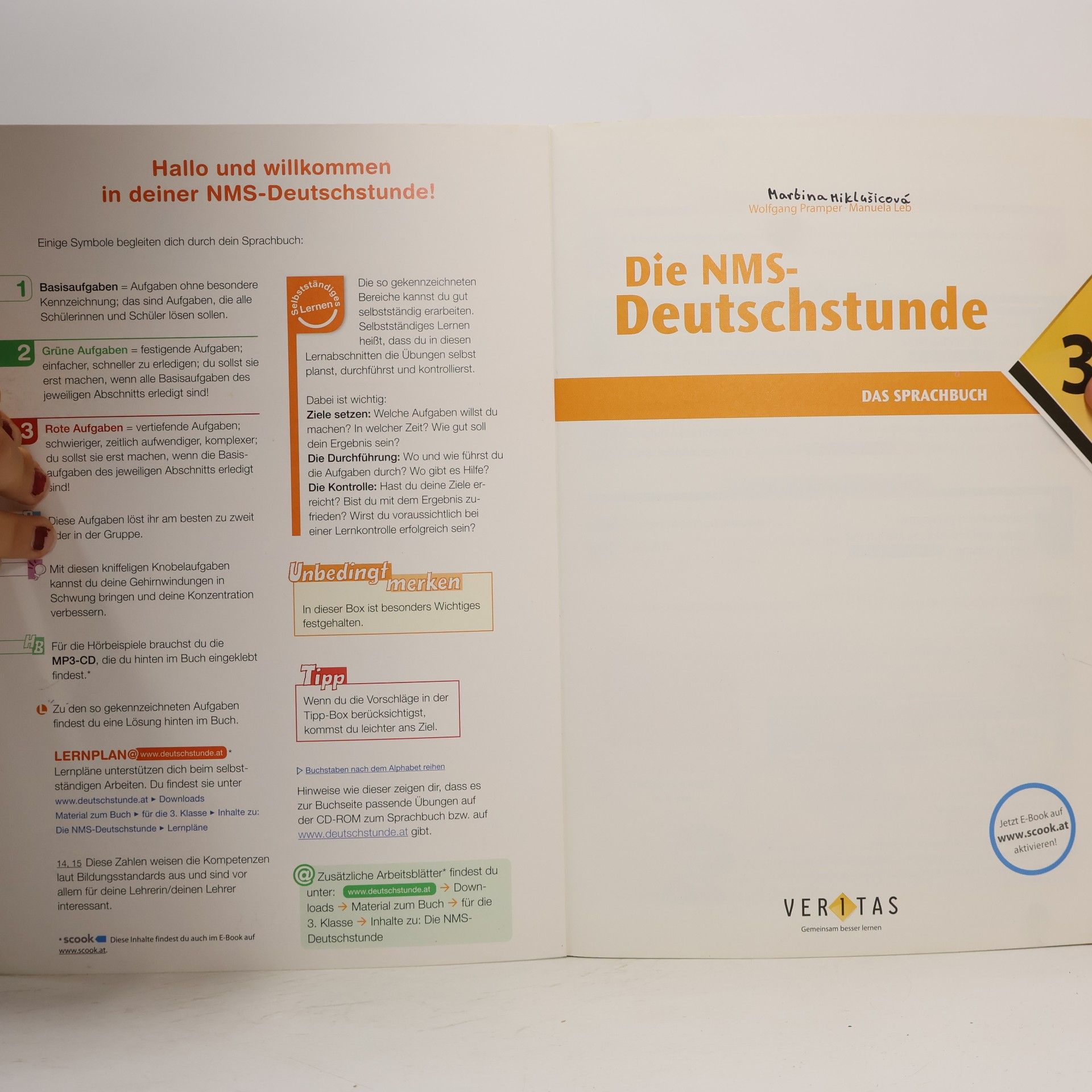 Autorenkollektiv Die NMS-Deutschstunde 3