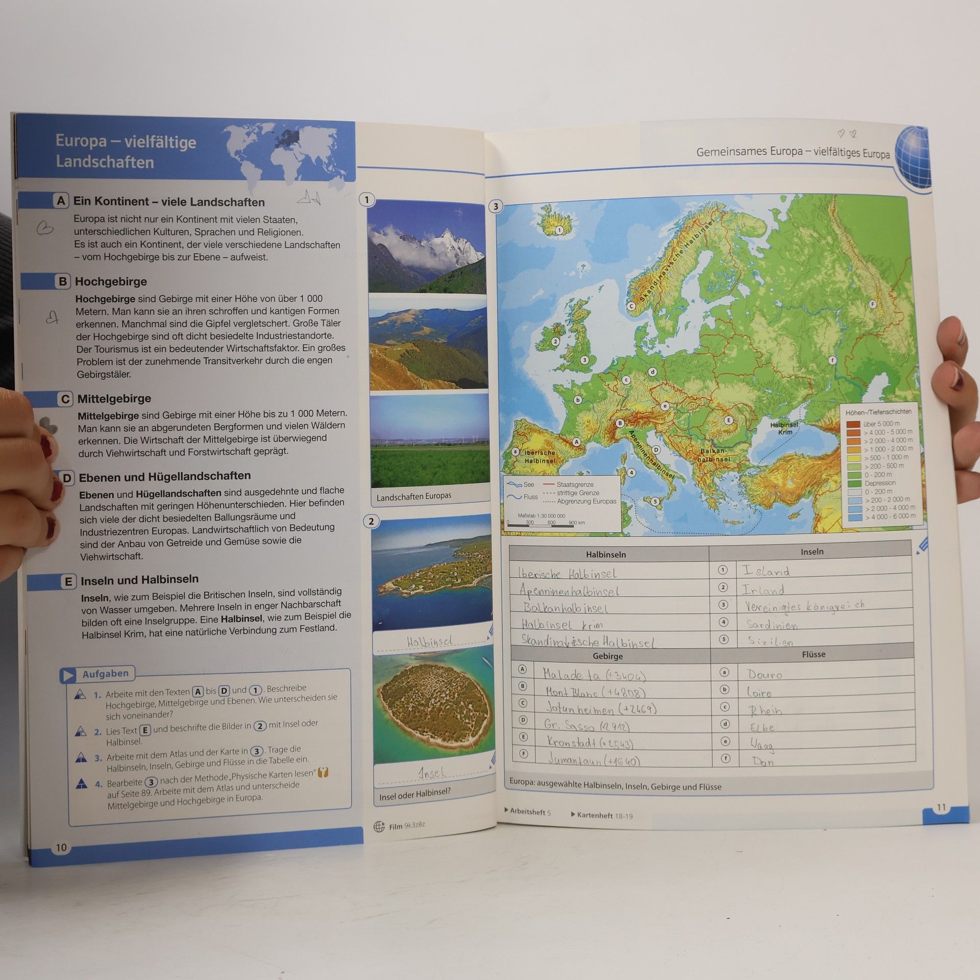 Kolektív autorov Unterwegs 4. Geographie und Wirtschaftskunde