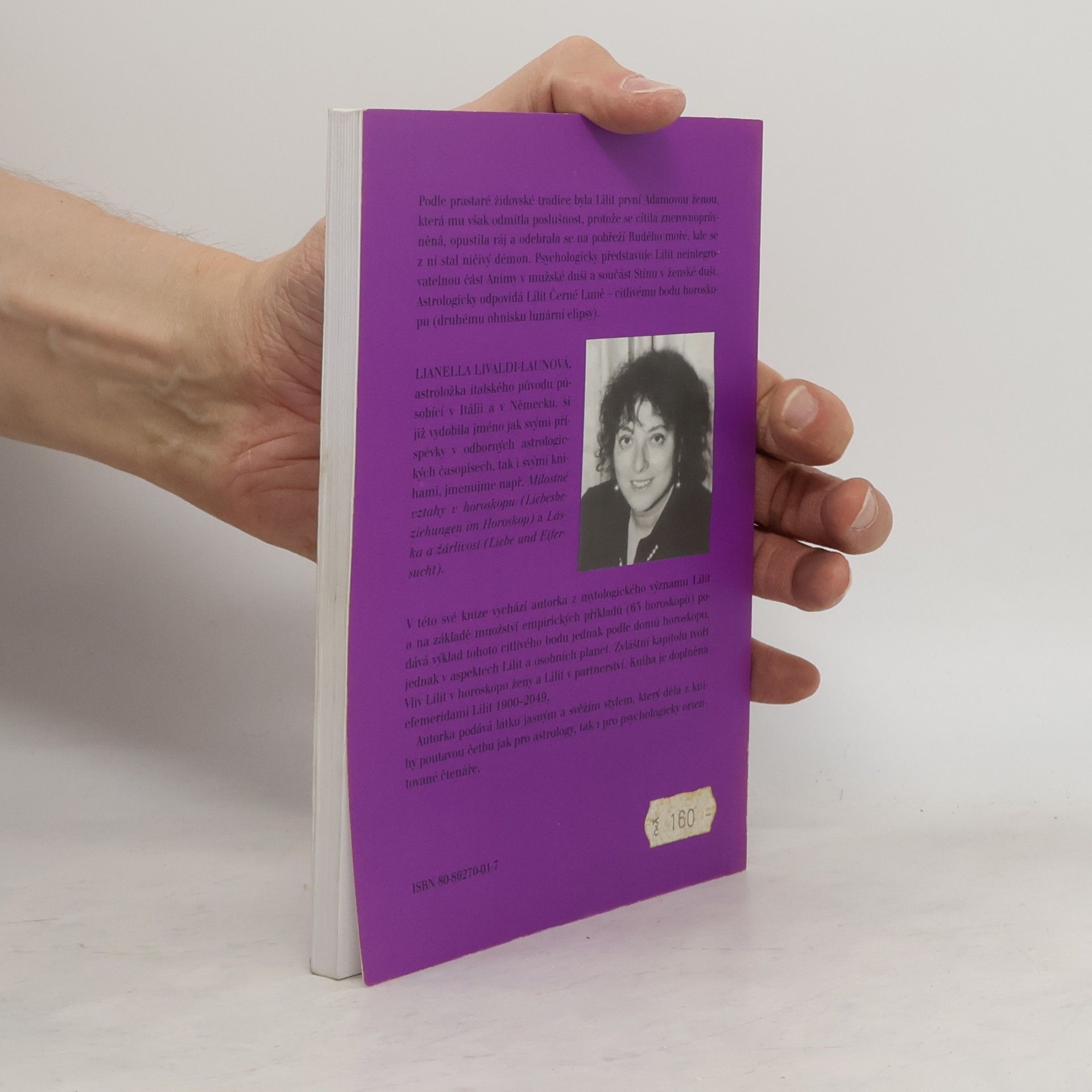 Lianella Livaldi Laun Lilit - setkání s bolestí : astrologie Černé Luny