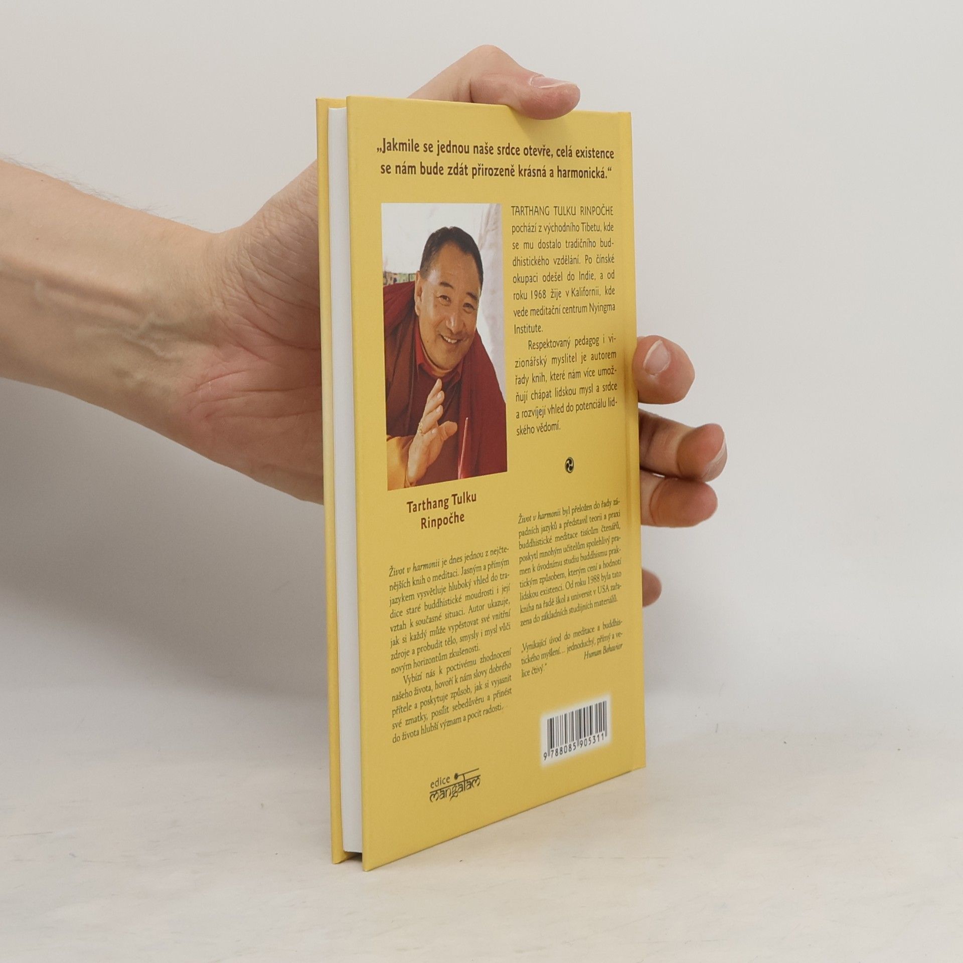Tarthang Tulku Život v harmonii