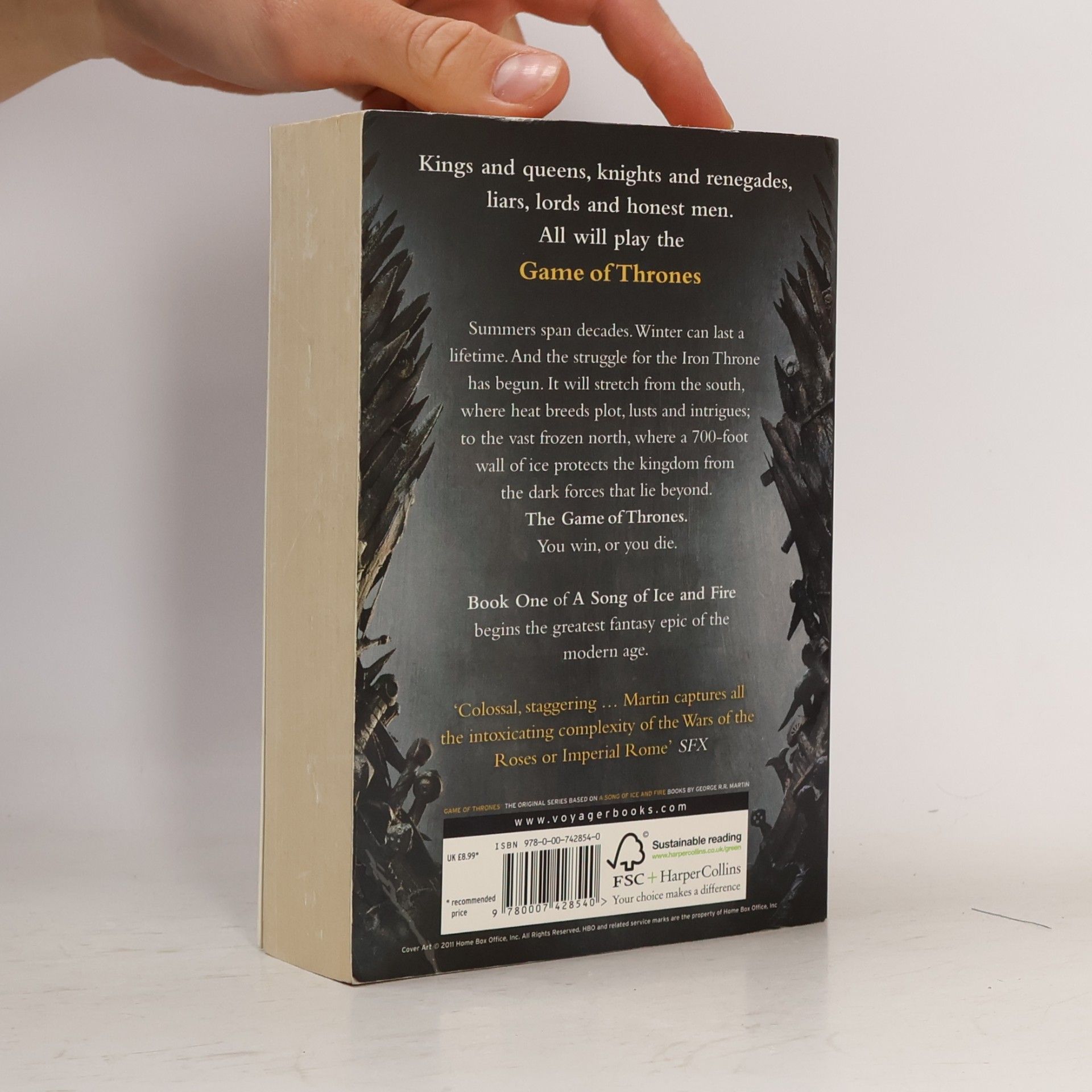 George R. R. Martin Game of Thrones. Book One of a Song of Ice and Fire