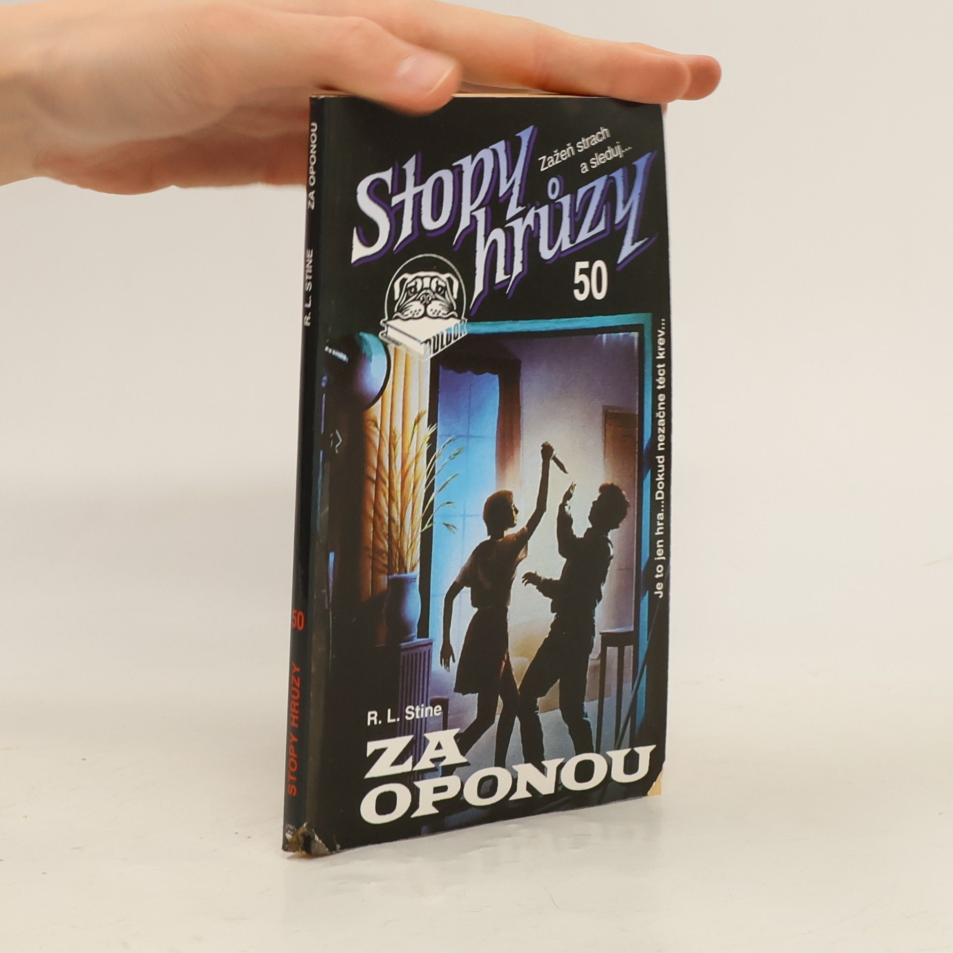 R. L. Stine Stopy hrůzy 50: Za oponou