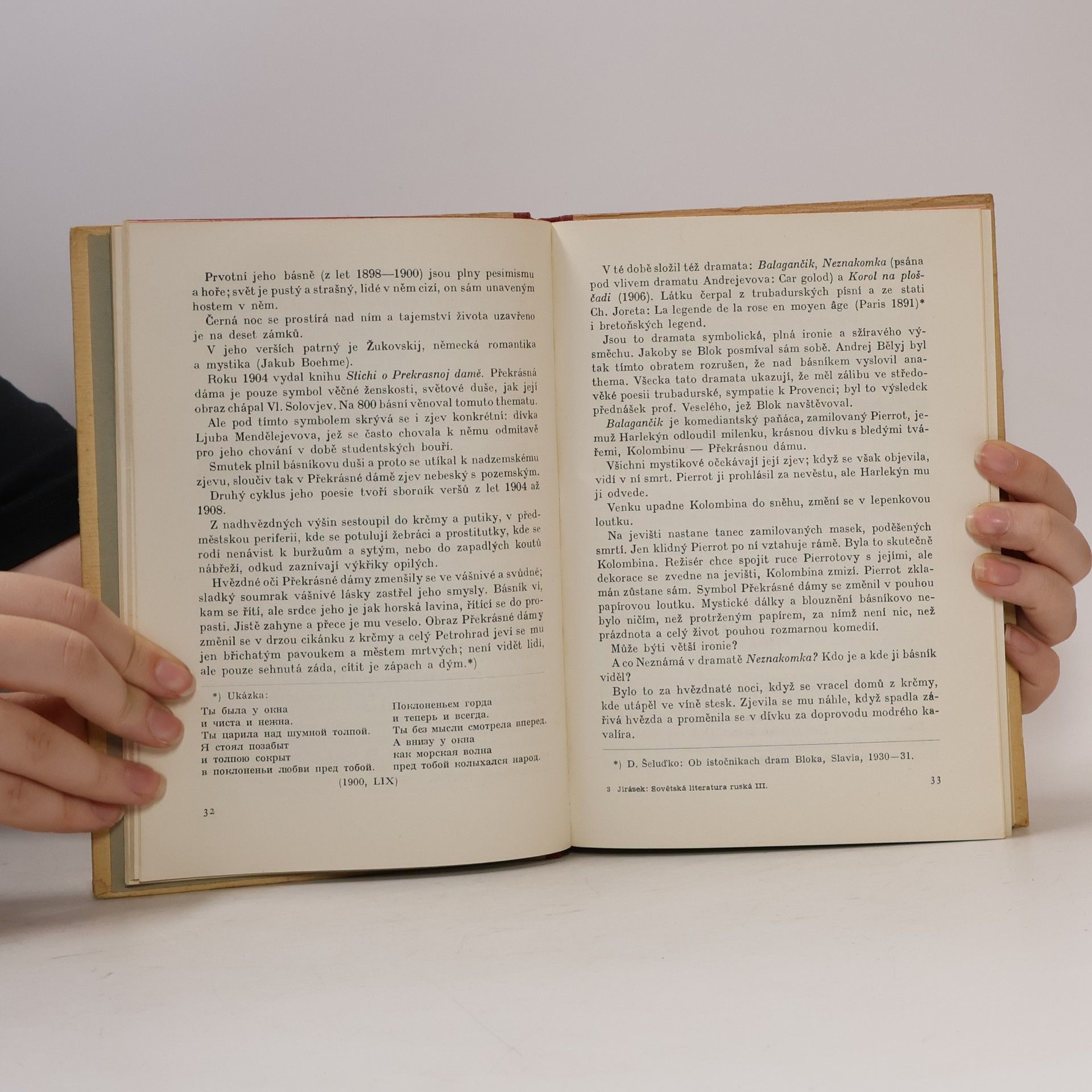 Josef Jirásek Přehledné dějiny ruské literatury III
