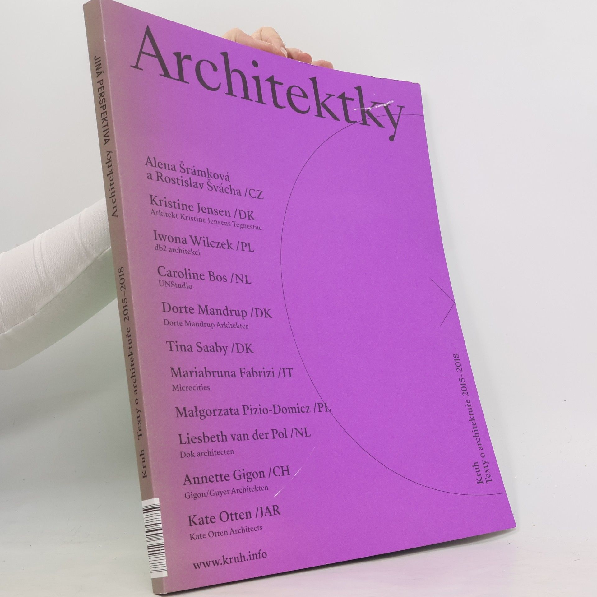 AA.VV. Architektky. Jiná perspektiva Kruh : texty o architektuře 2015-2018 Texty o architektuře 2015-2018