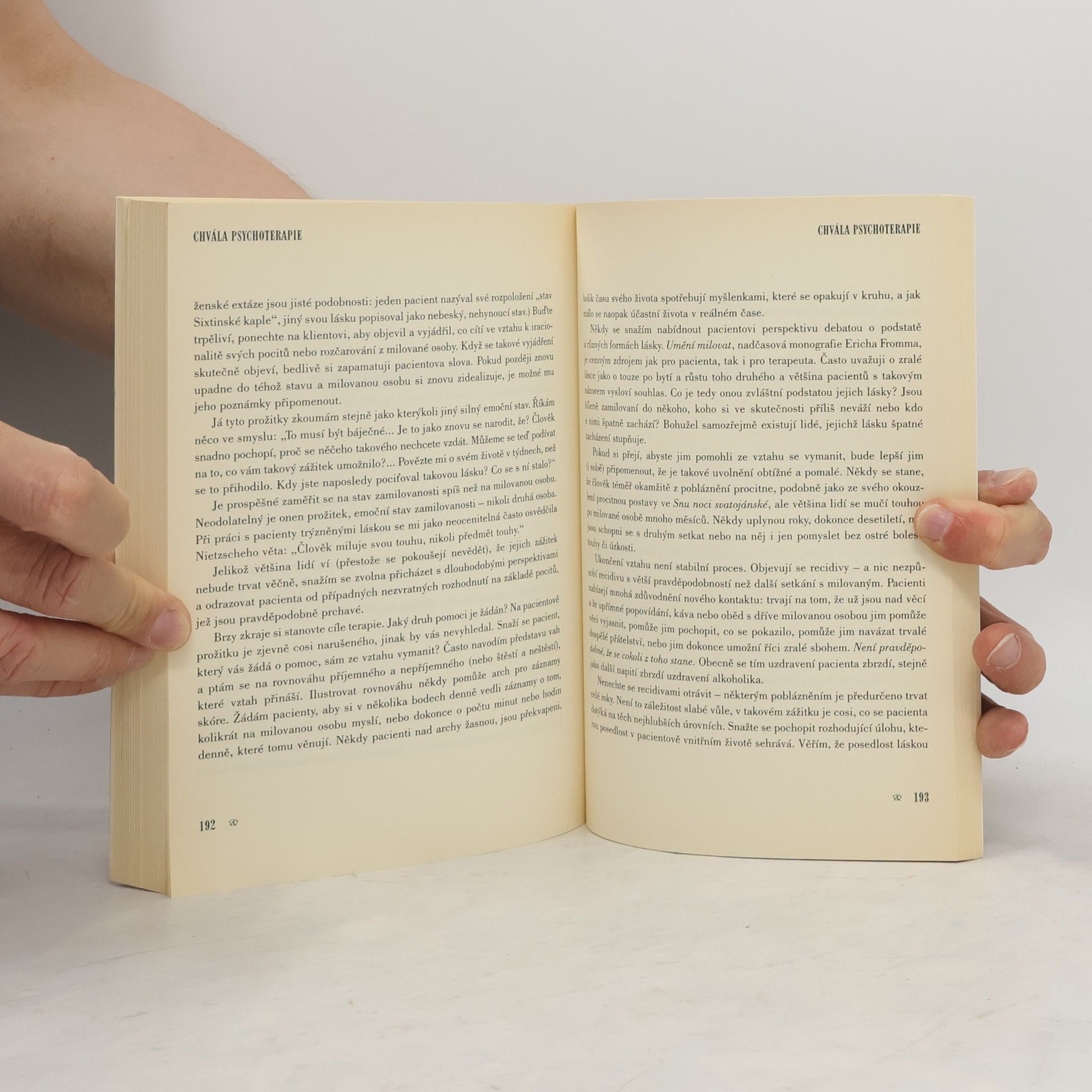 Irvin Yalom Chvála psychoterapie