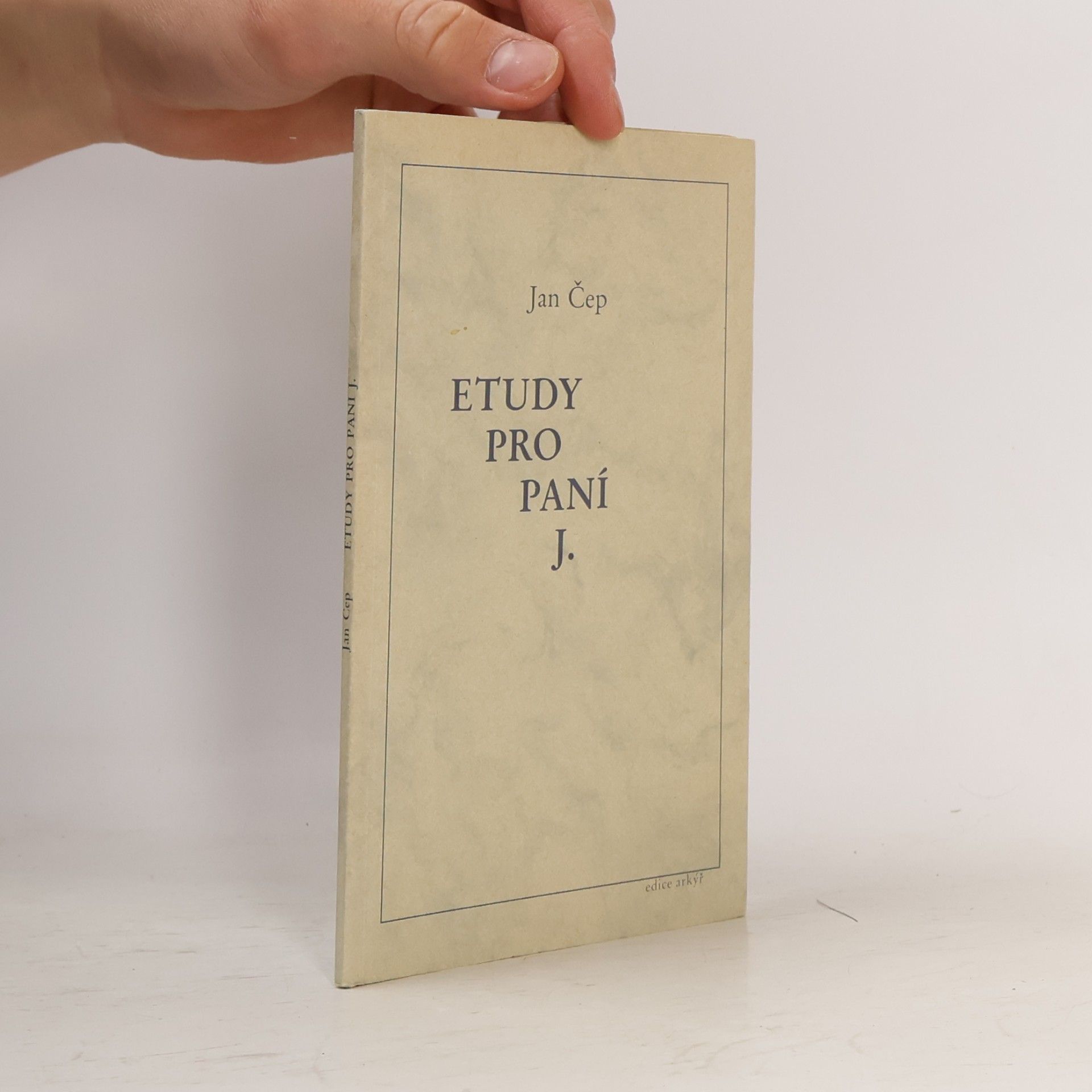 Jan Čep Etudy pro paní J.