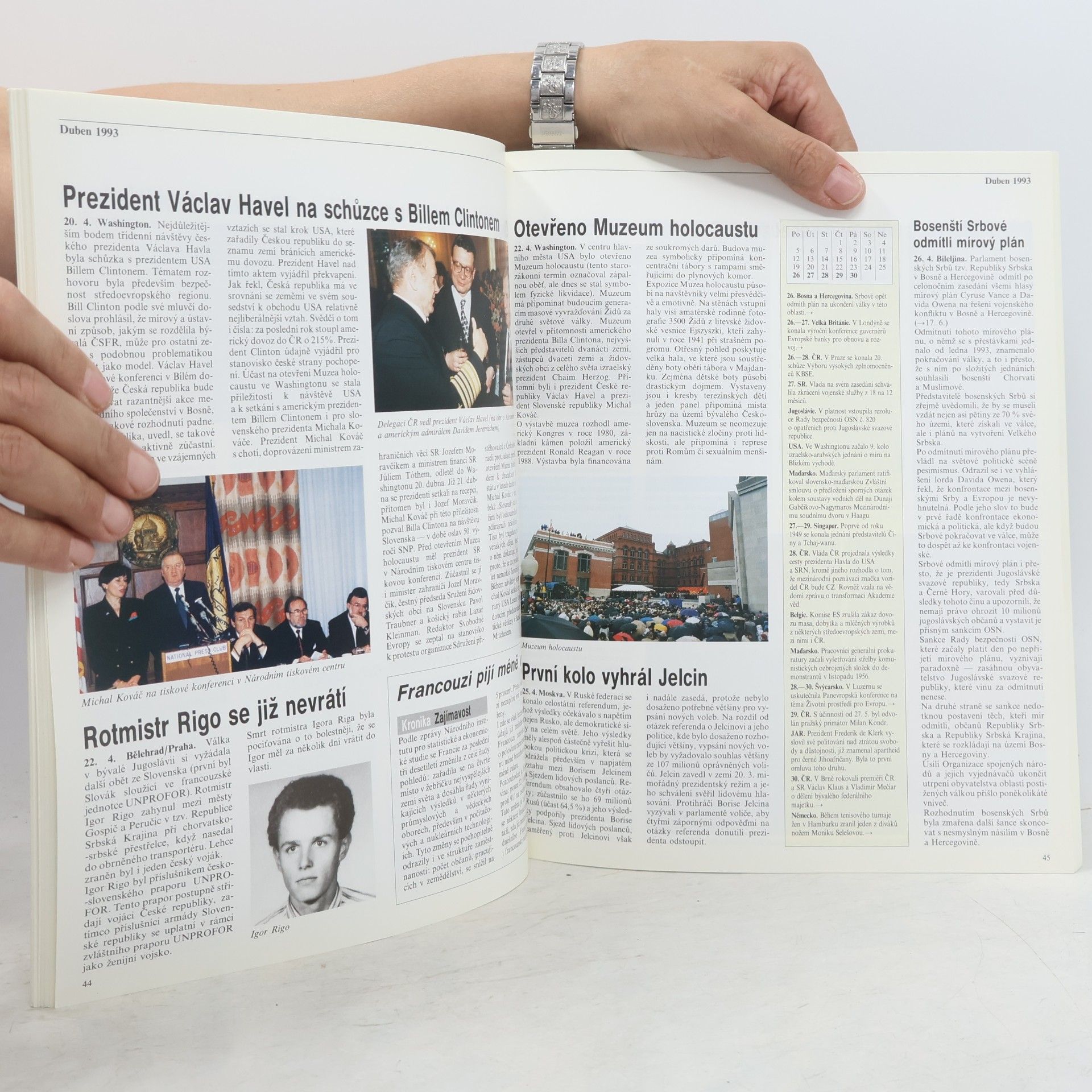 Dušan Kubálek Kronika 1993 : nejzajímavější události roku slovem i obrazem