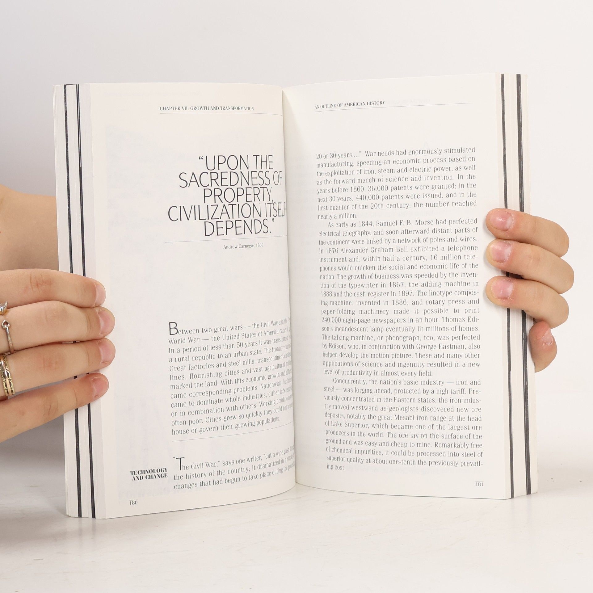 Various authors An Outline of American History