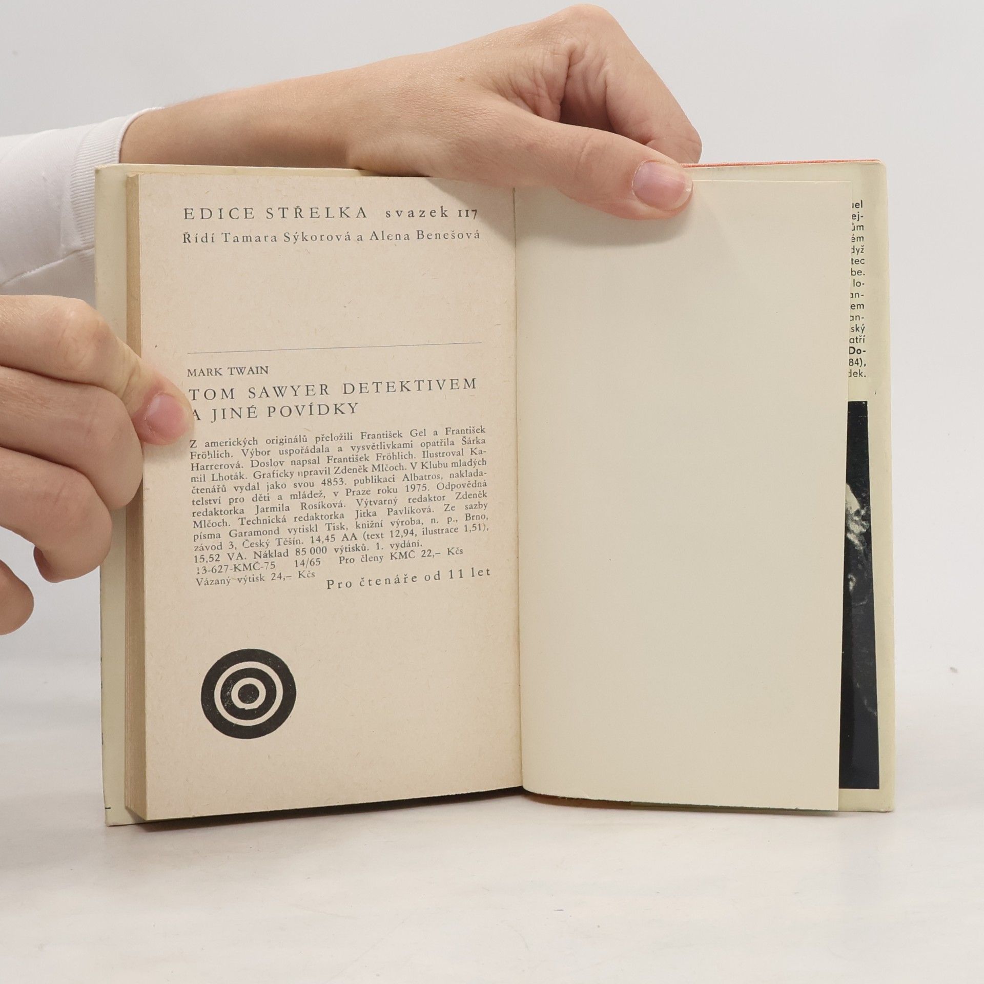 Mark Twain Tom Sawyer detektivem a jiné povídky