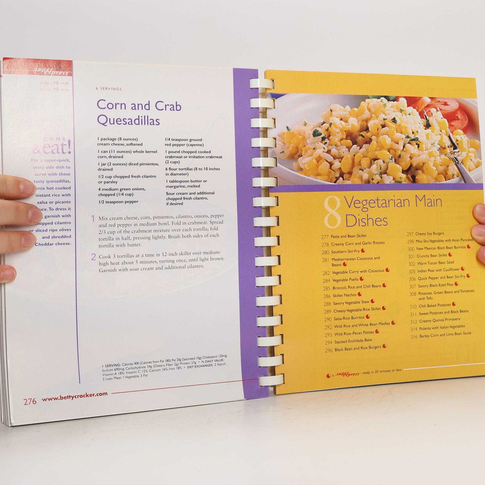 Betty Crocker Editors Betty Crocker's Quick & Easy Cookbook