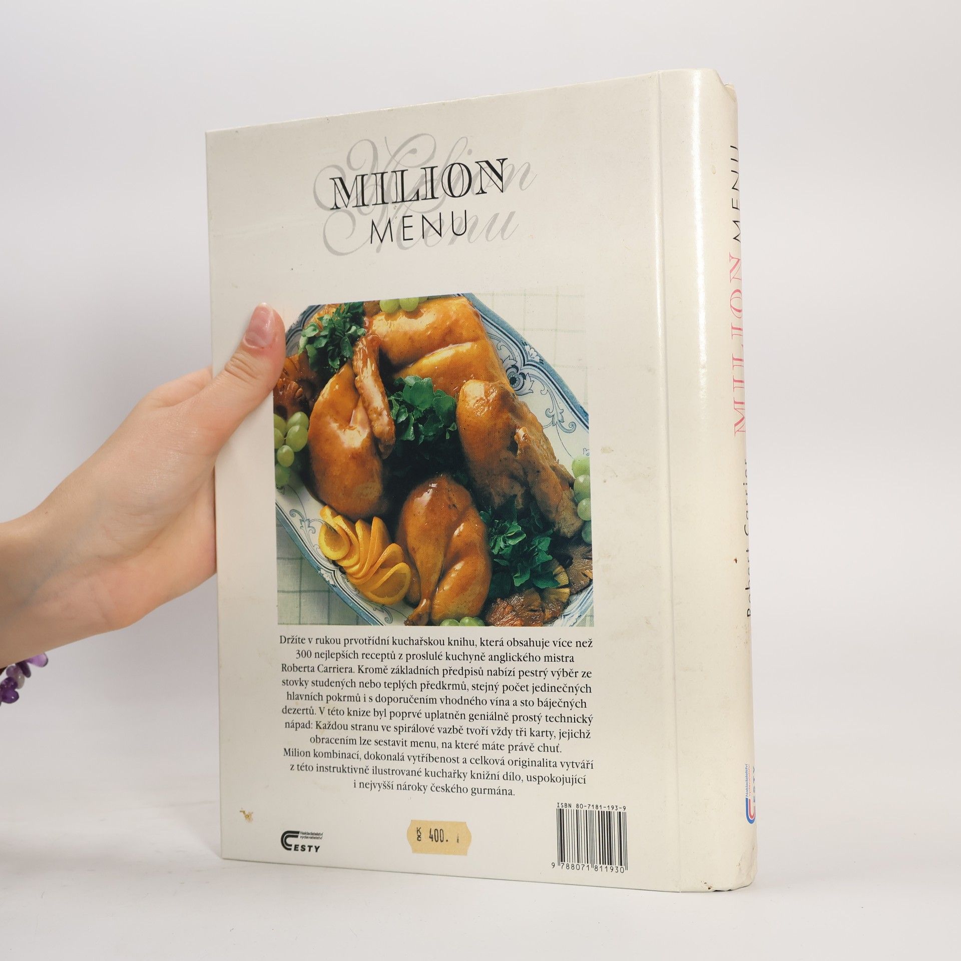 Robert Carrier Milion menu