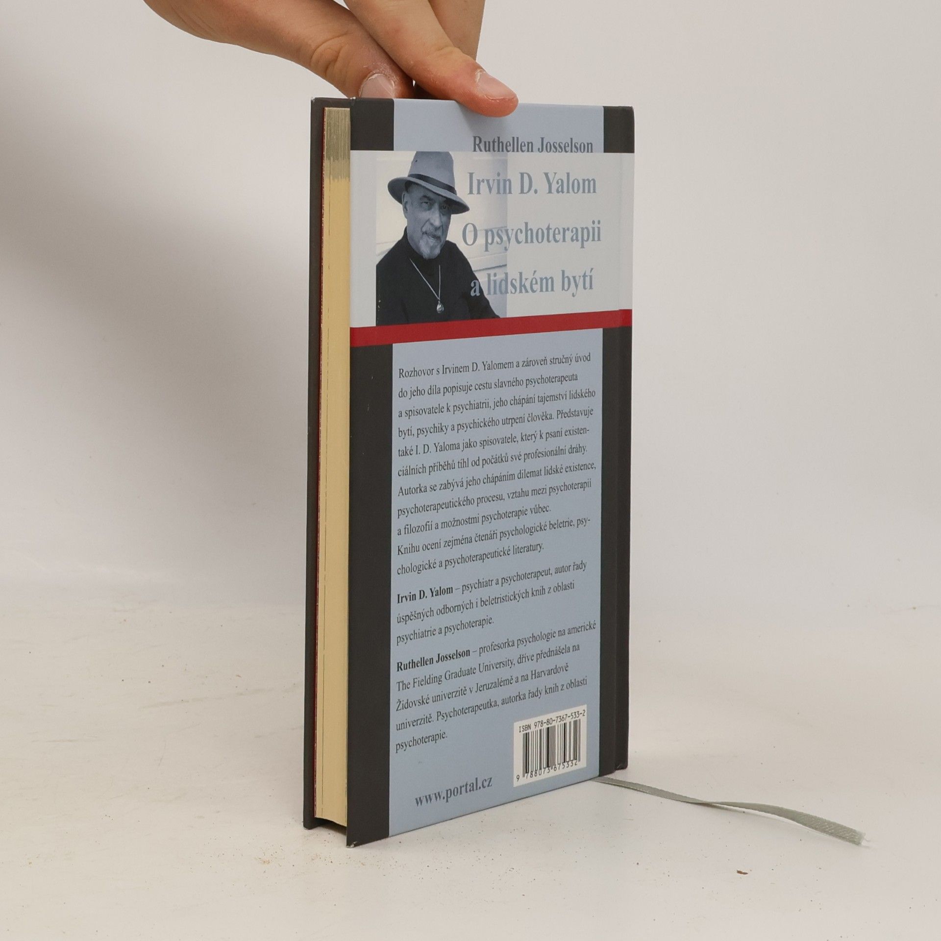 Irvin D. Yalom Irvin D. Yalom - O psychoterapii a lidském bytí