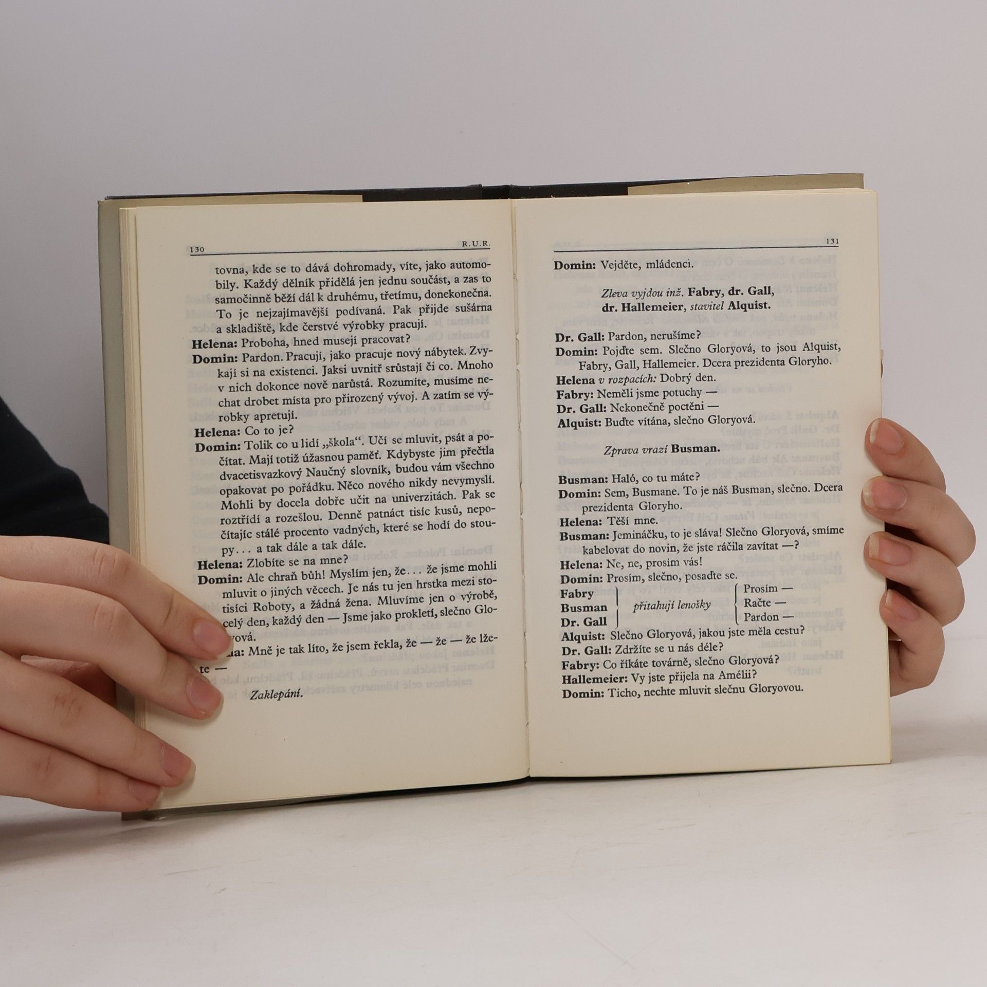 Karel Čapek Loupežník. R.U.R. Bílá nemoc